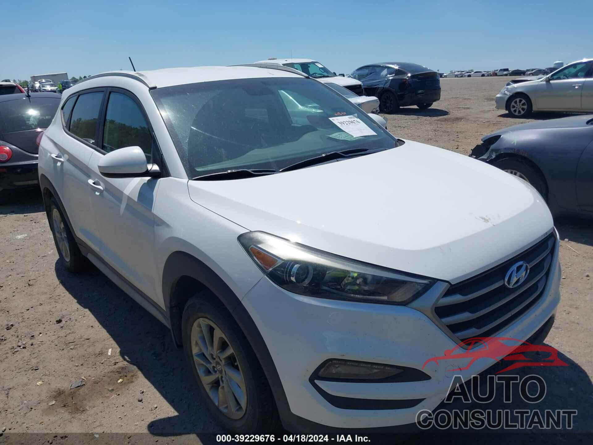 HYUNDAI TUCSON 2017 - KM8J33A48HU505900