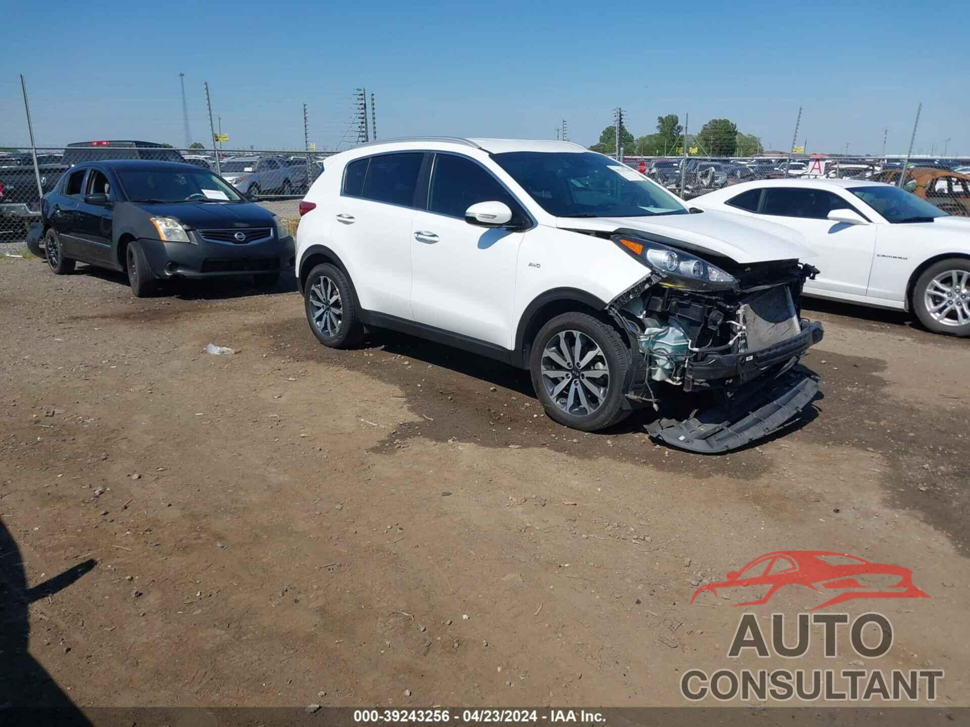 KIA SPORTAGE 2018 - KNDPNCAC0J7321930