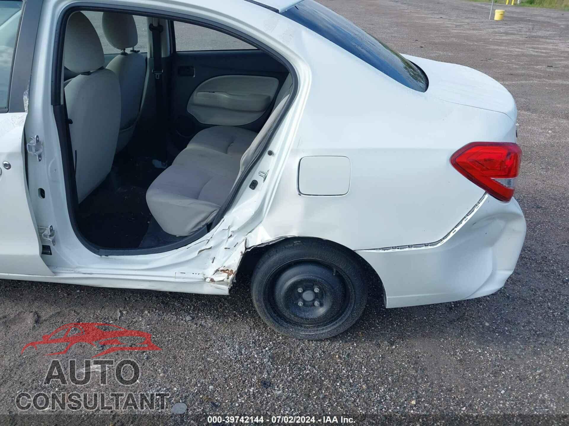 MITSUBISHI MIRAGE G4 2017 - ML32F3FJ1HHF07078