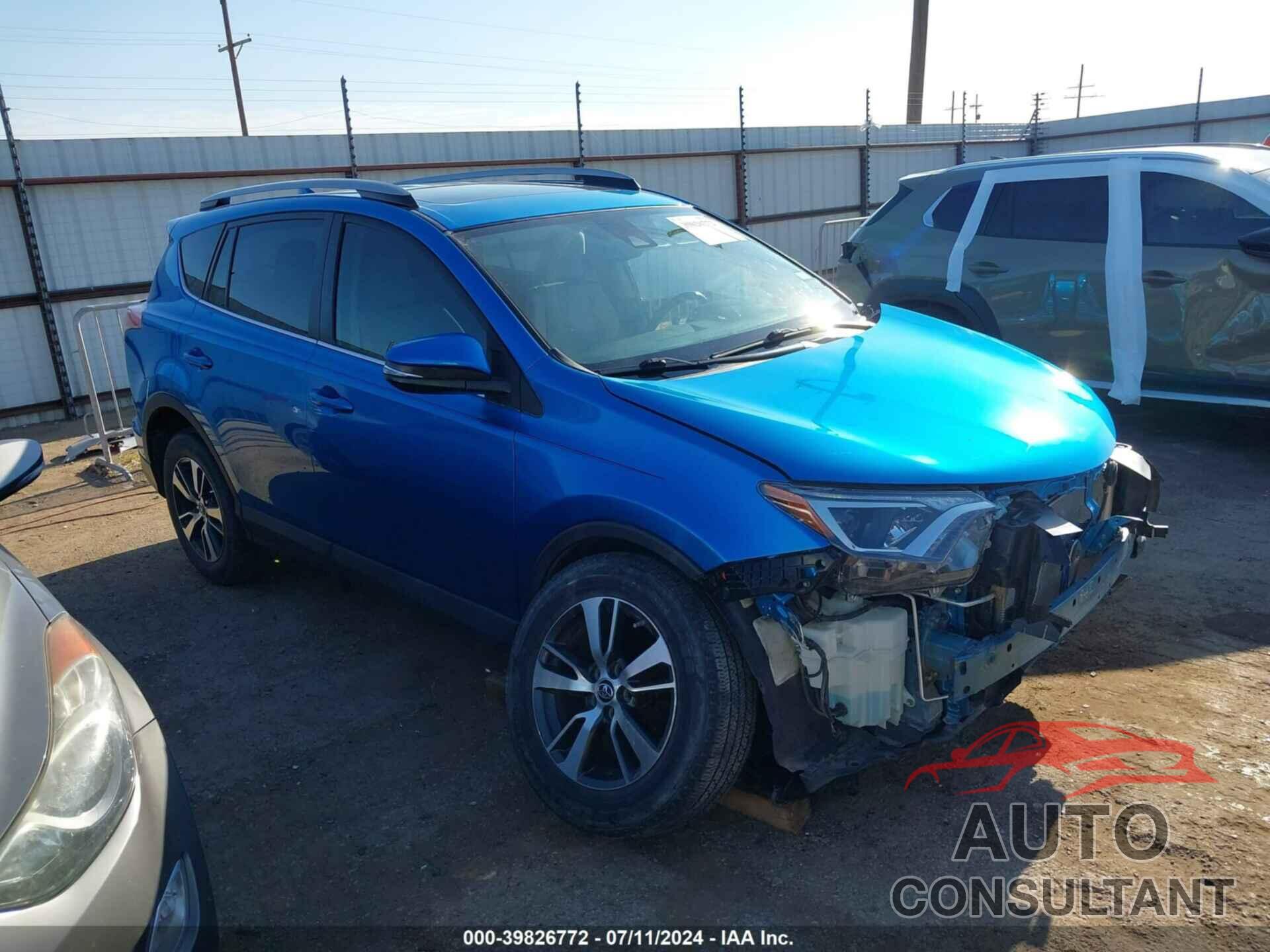 TOYOTA RAV4 2018 - 2T3WFREV3JW457951