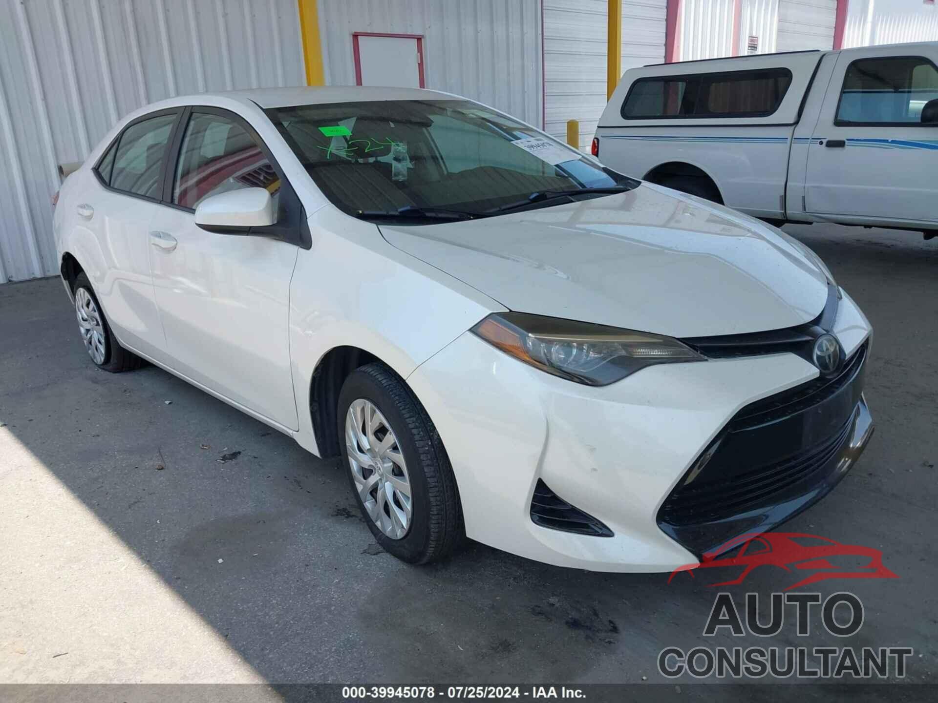 TOYOTA COROLLA 2019 - 5YFBURHE8KP856656