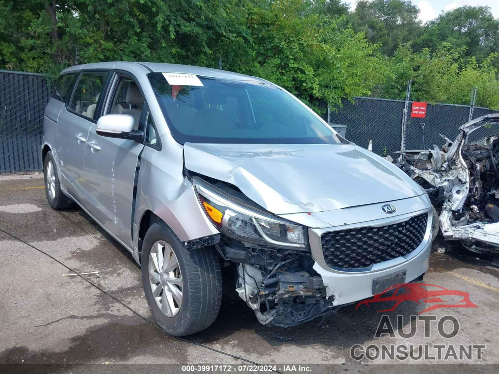 KIA SEDONA 2016 - KNDMA5C10G6135342