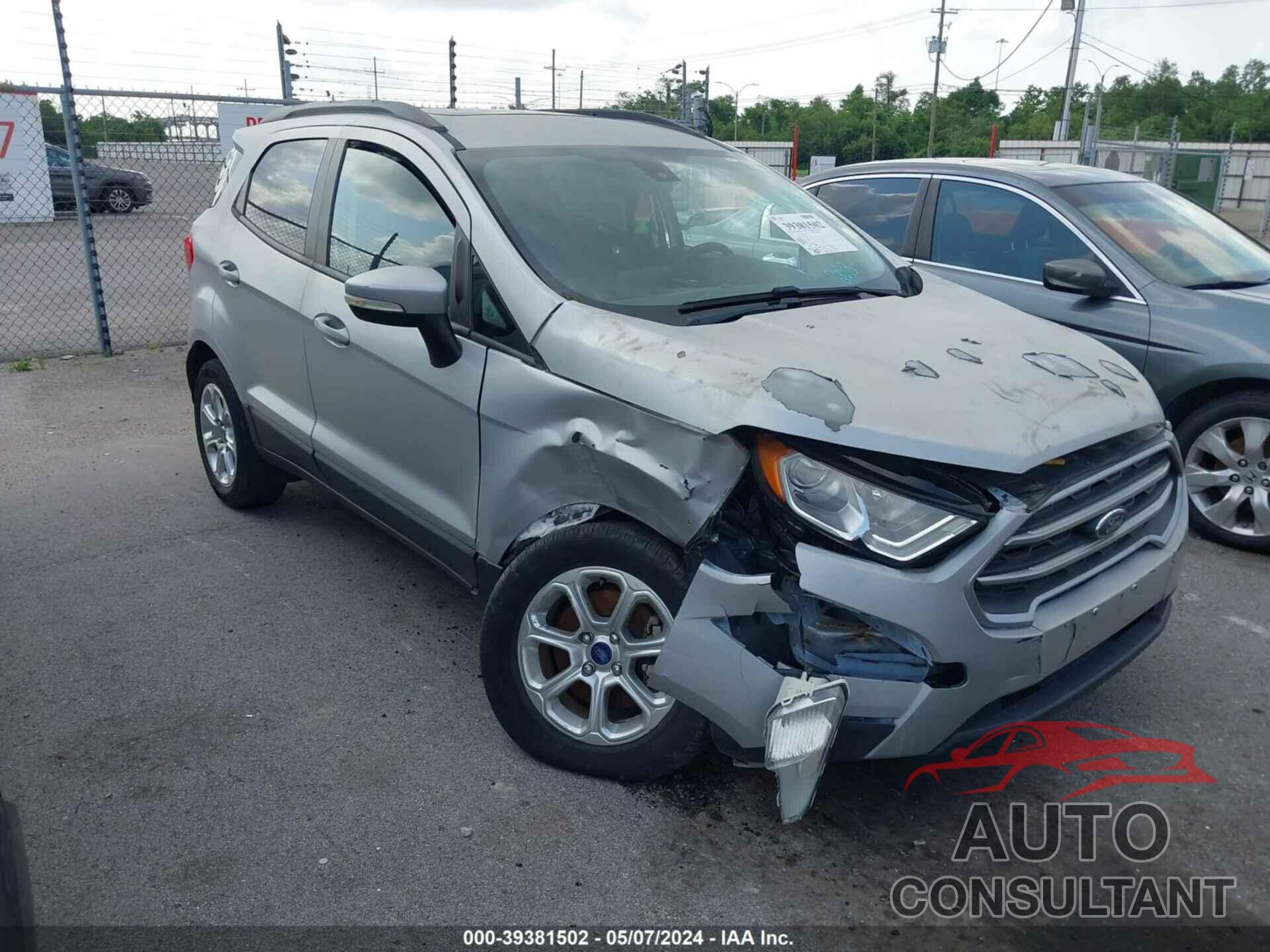 FORD ECOSPORT 2018 - MAJ3P1TE8JC235855