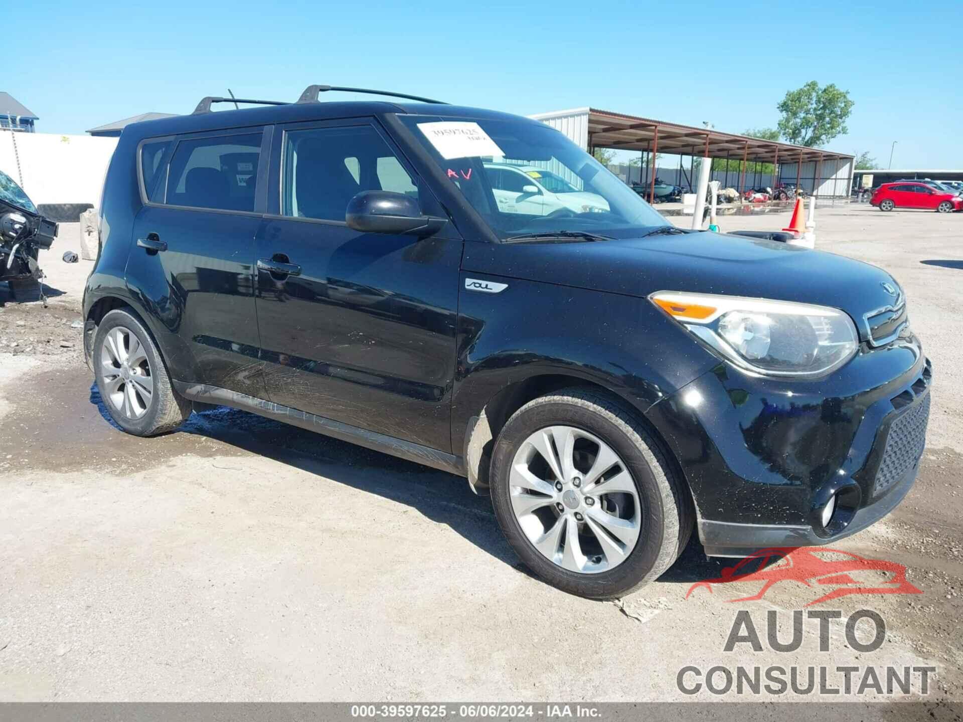 KIA SOUL 2016 - KNDJP3A50G7276045