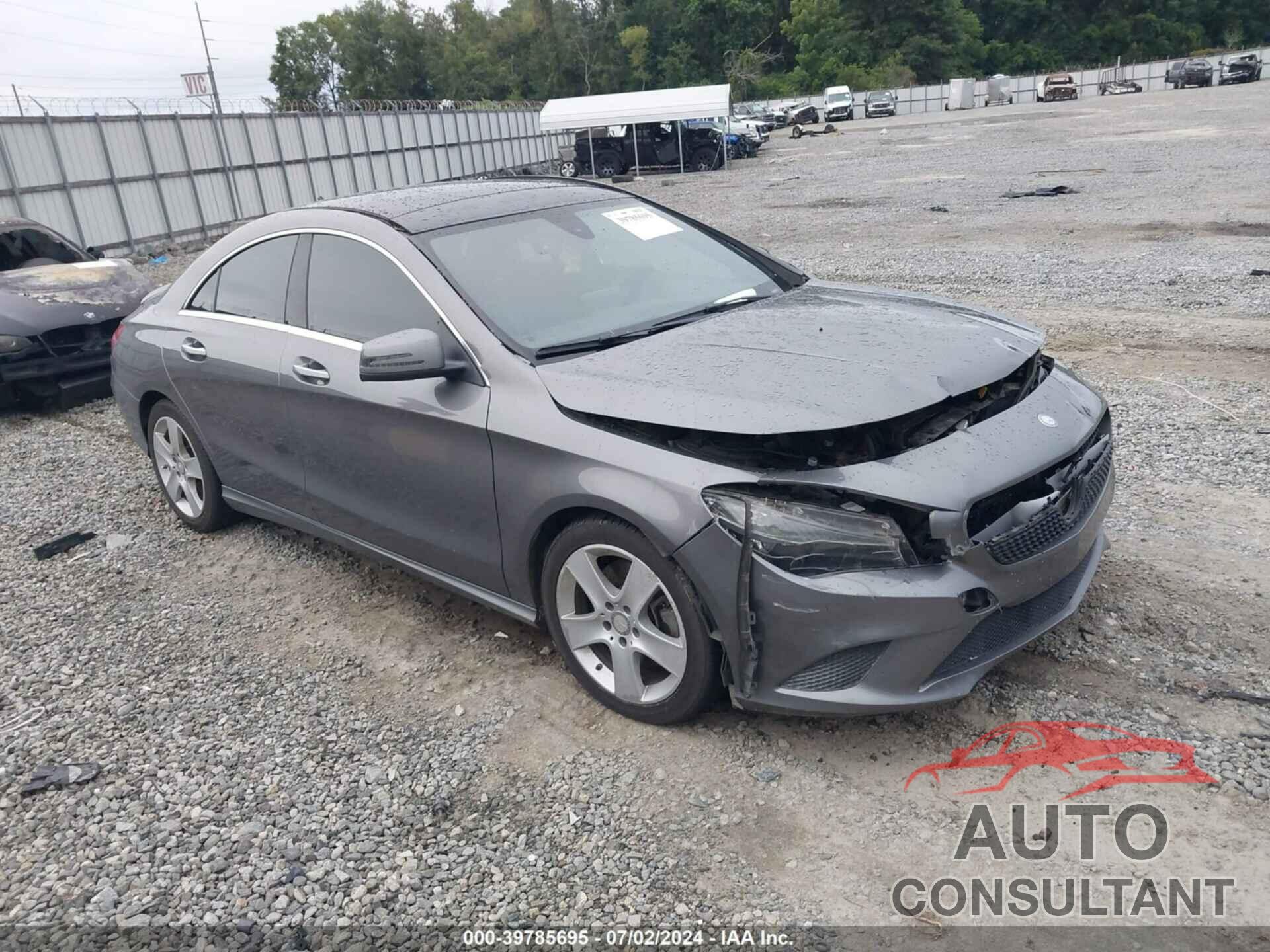 MERCEDES-BENZ CLA 250 2016 - WDDSJ4GB4GN372321