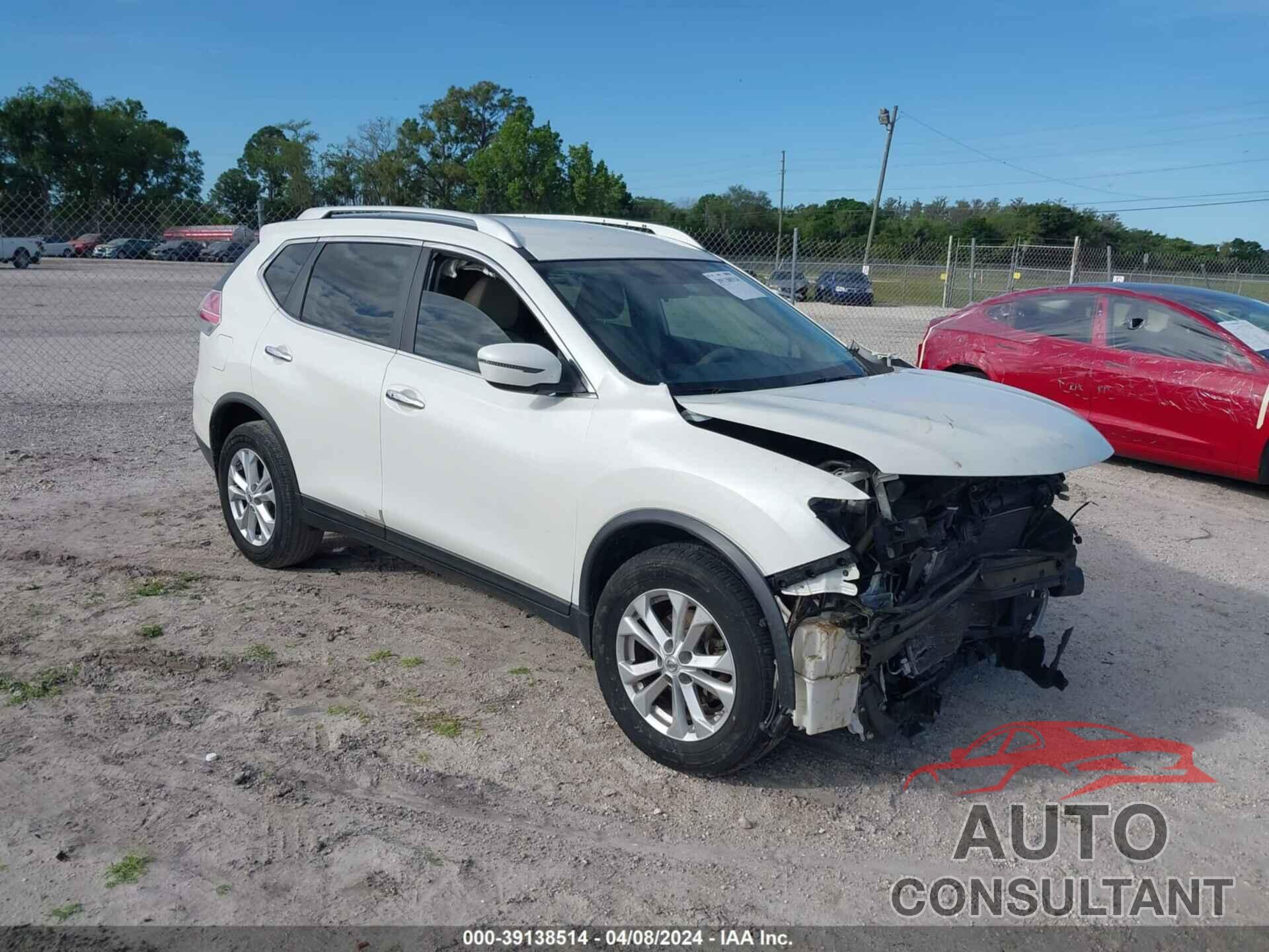 NISSAN ROGUE 2016 - KNMAT2MT1GP620420