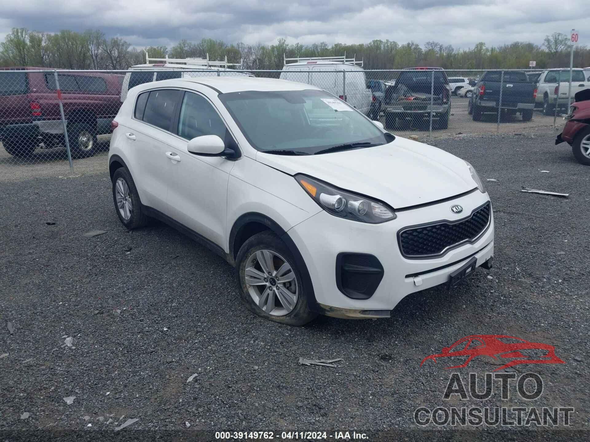 KIA SPORTAGE 2019 - KNDPM3AC8K7515335