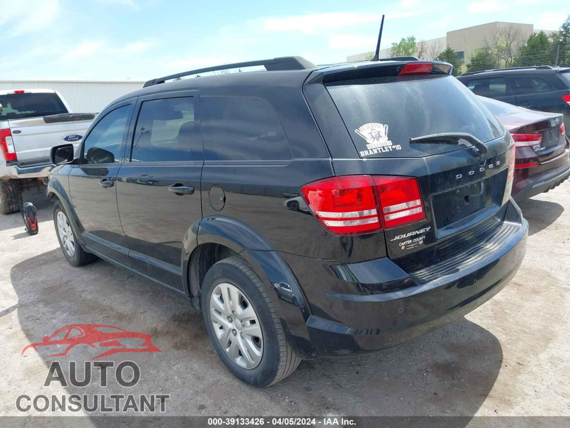 DODGE JOURNEY 2020 - 3C4PDCAB2LT277888