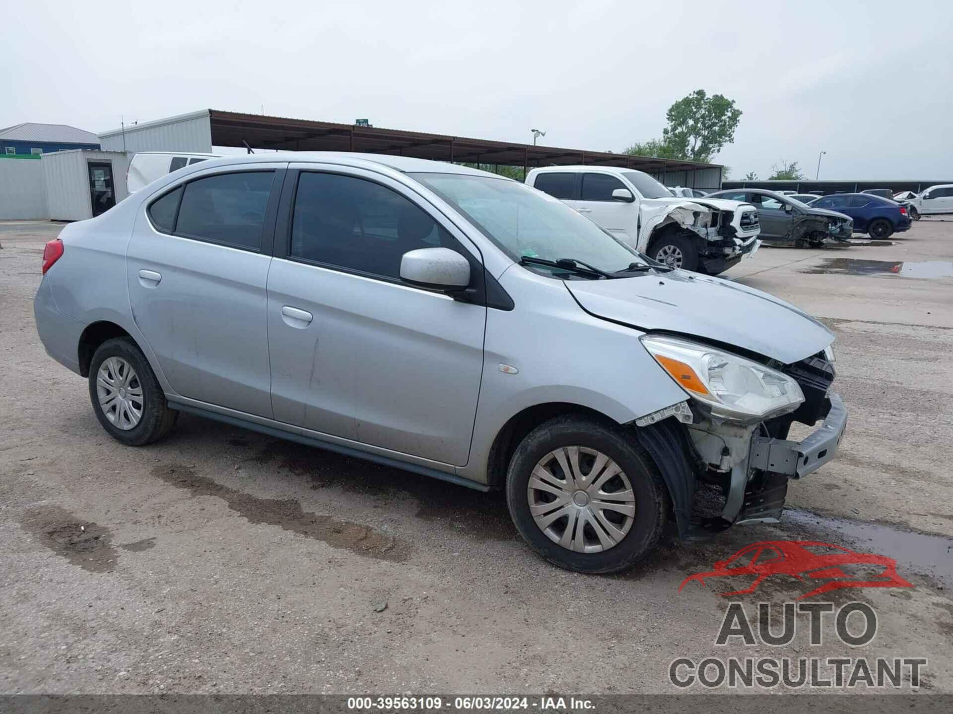 MITSUBISHI MIRAGE G4 2019 - ML32F3FJ3KHF12791