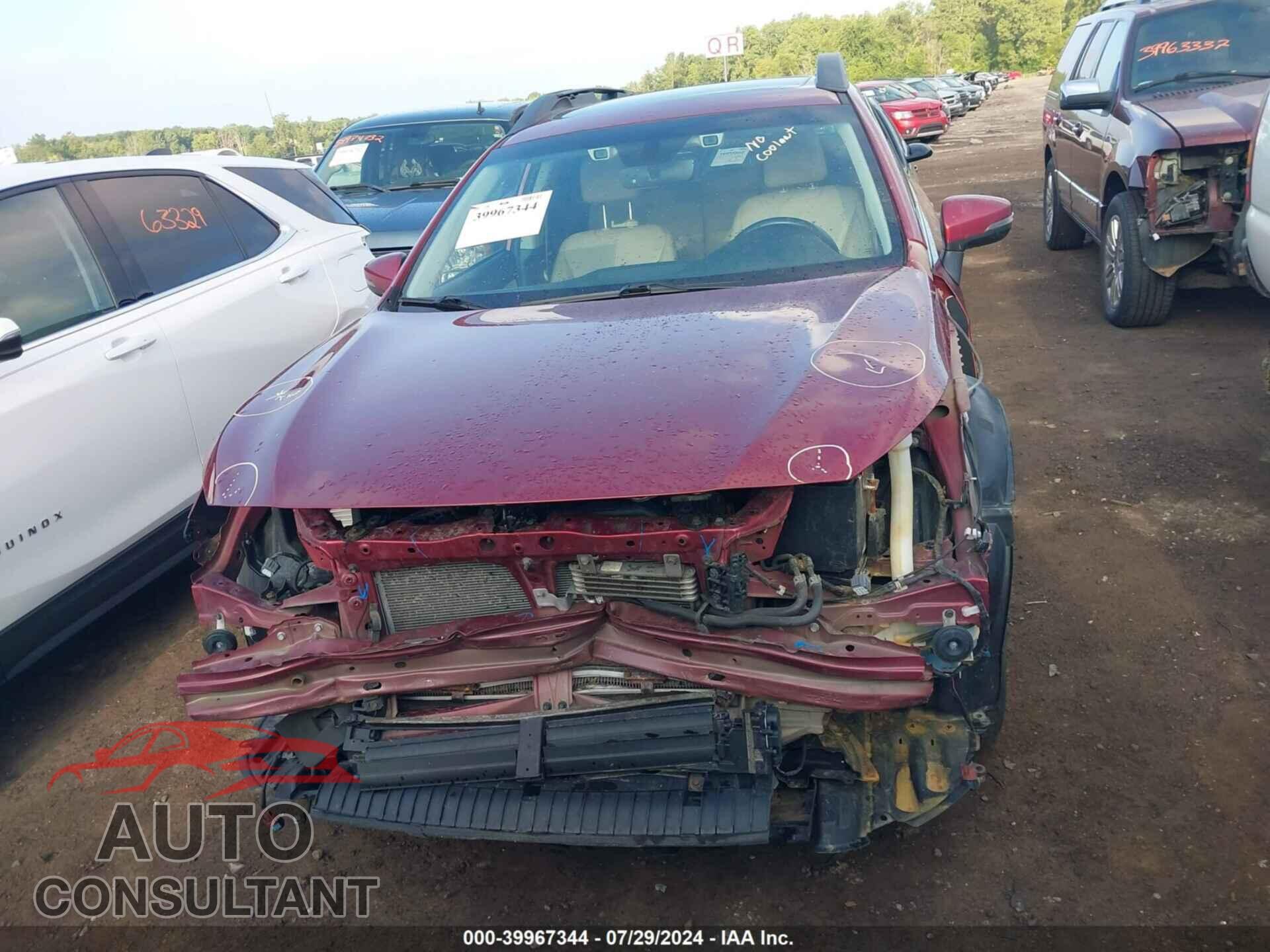 SUBARU OUTBACK 2018 - 4S4BSANC2J3248564