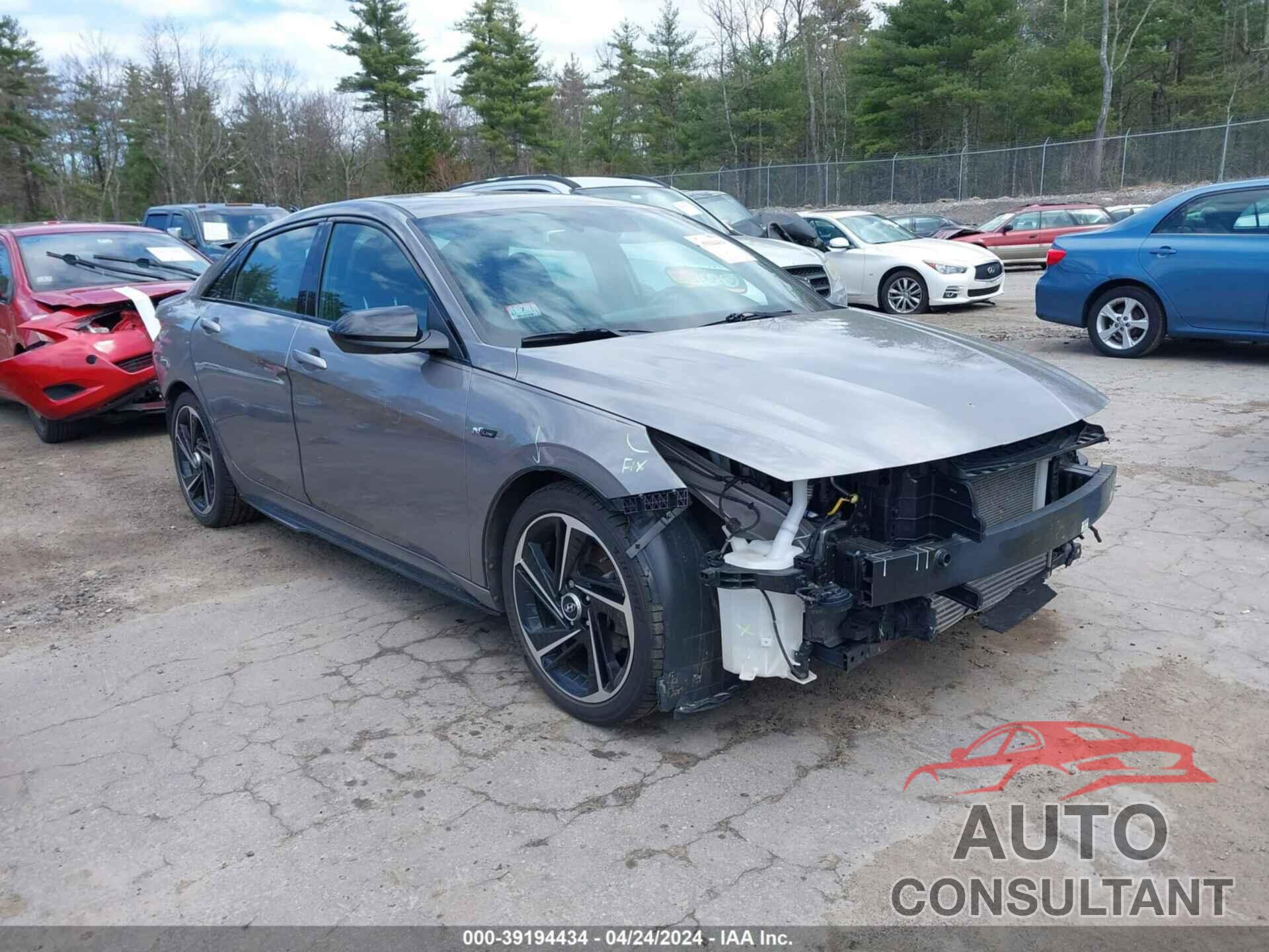 HYUNDAI ELANTRA 2021 - KMHLR4AF6MU105469