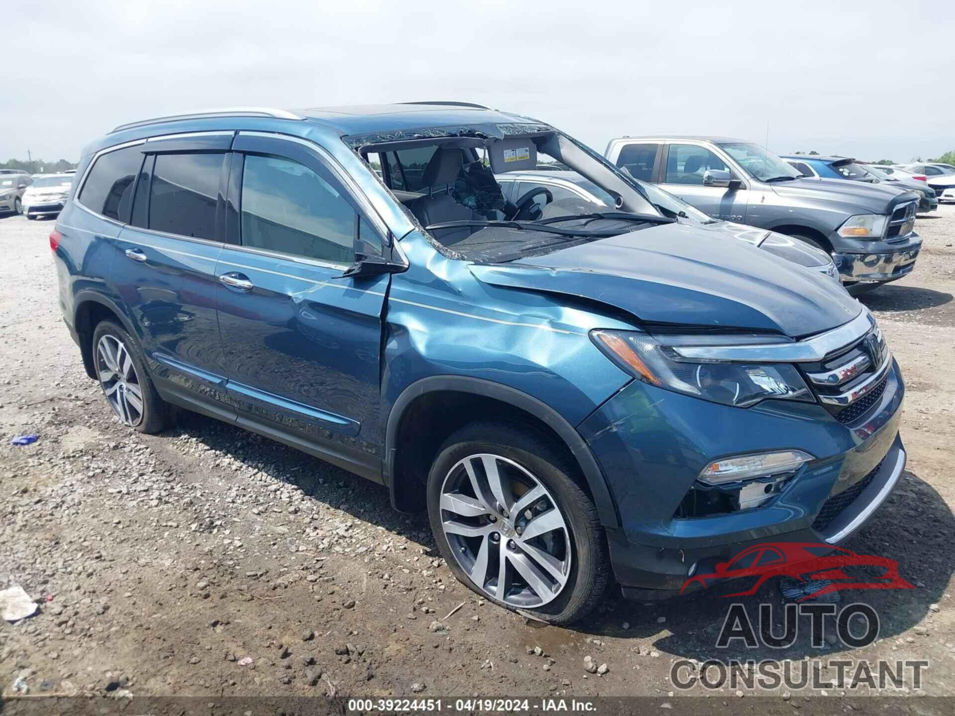 HONDA PILOT 2018 - 5FNYF6H98JB004694