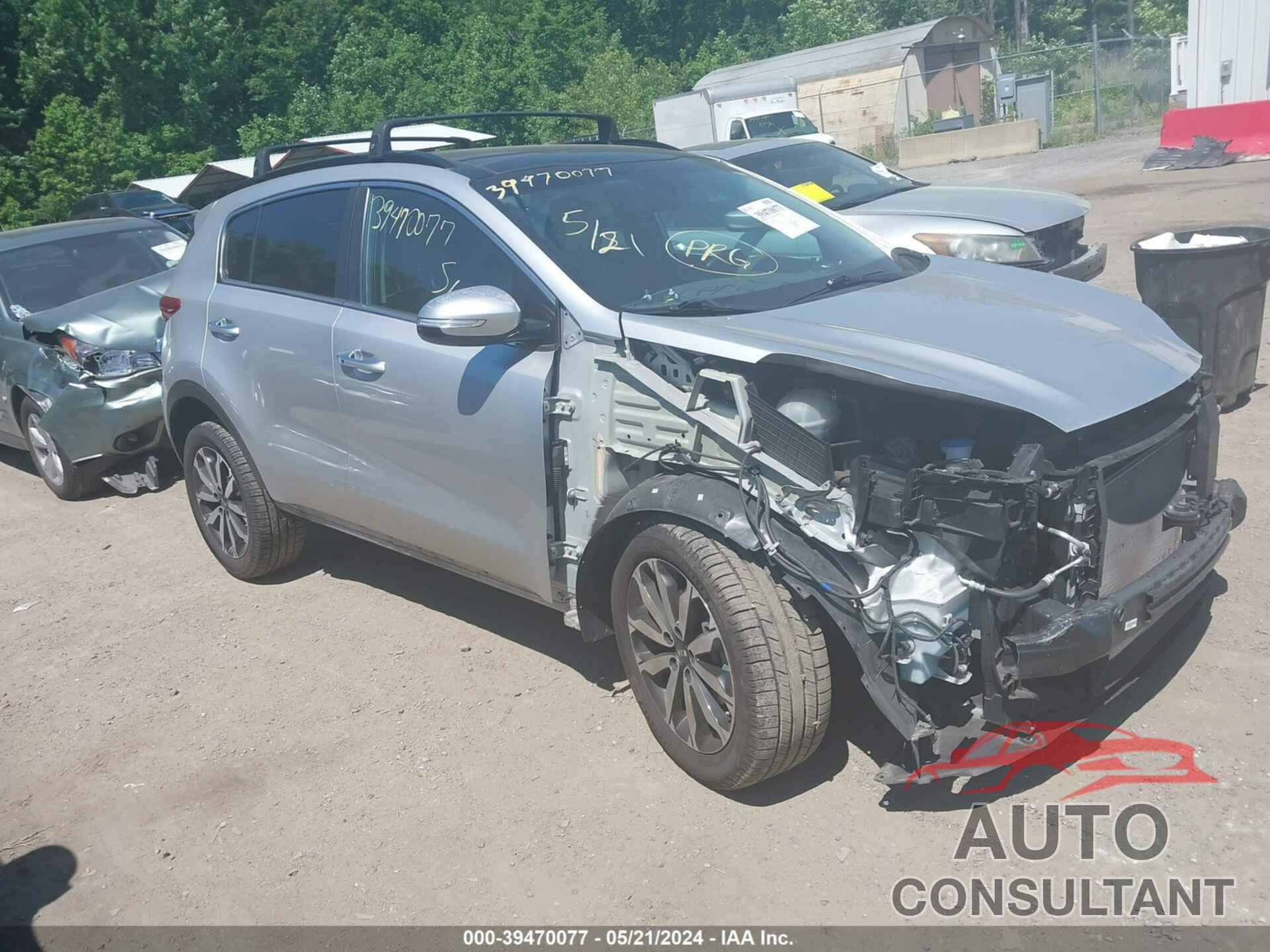 KIA SPORTAGE 2019 - KNDPN3AC7K7571201