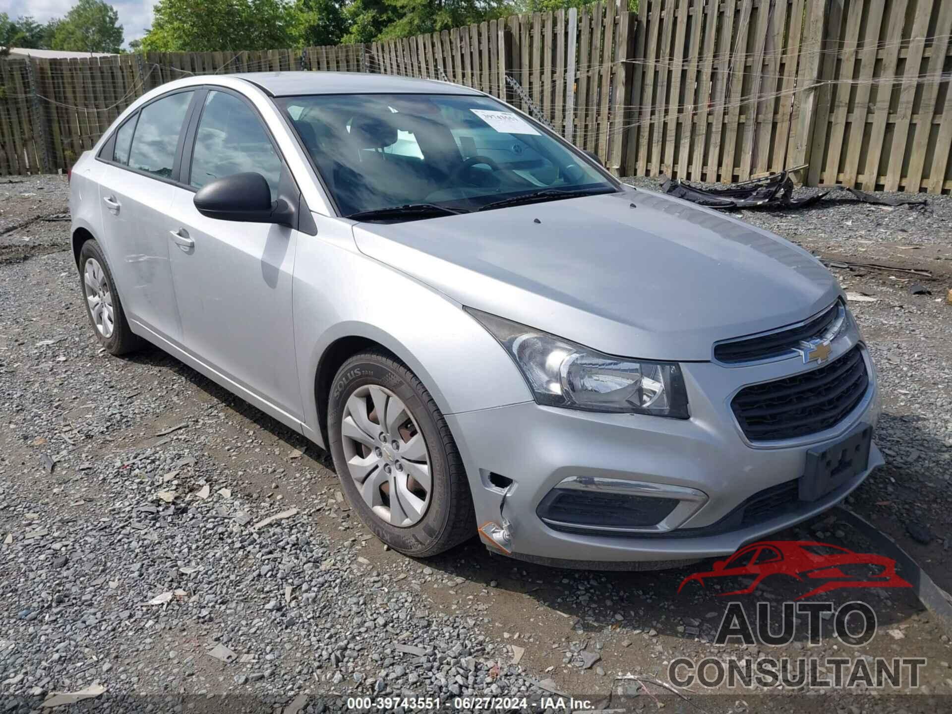 CHEVROLET CRUZE LIMITED 2016 - 1G1PC5SG1G7154434