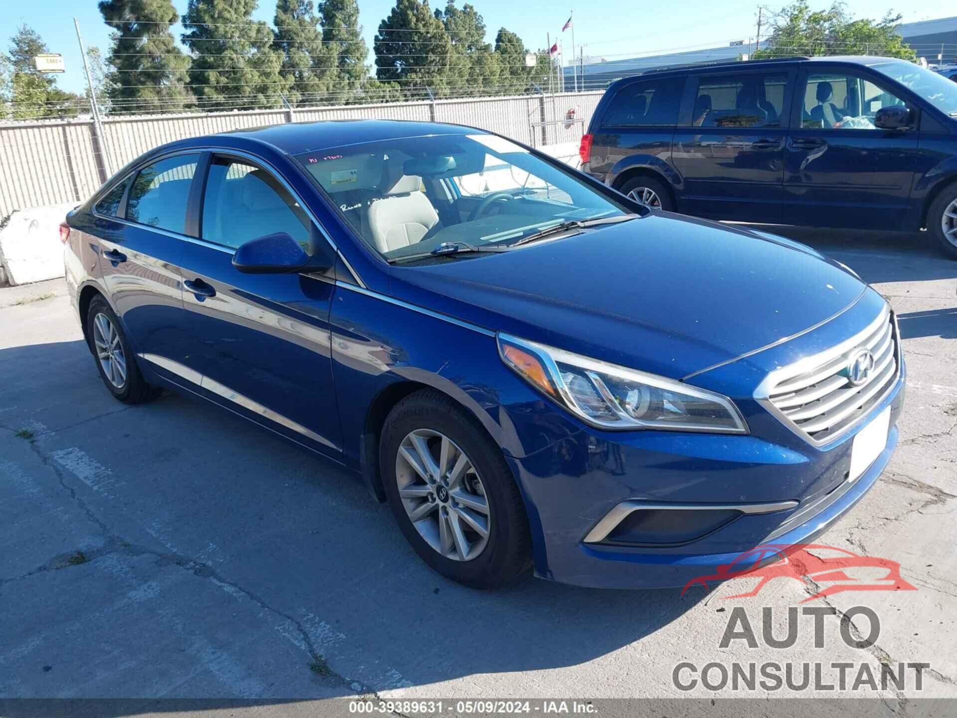 HYUNDAI SONATA 2016 - 5HPE24AF1GH330477
