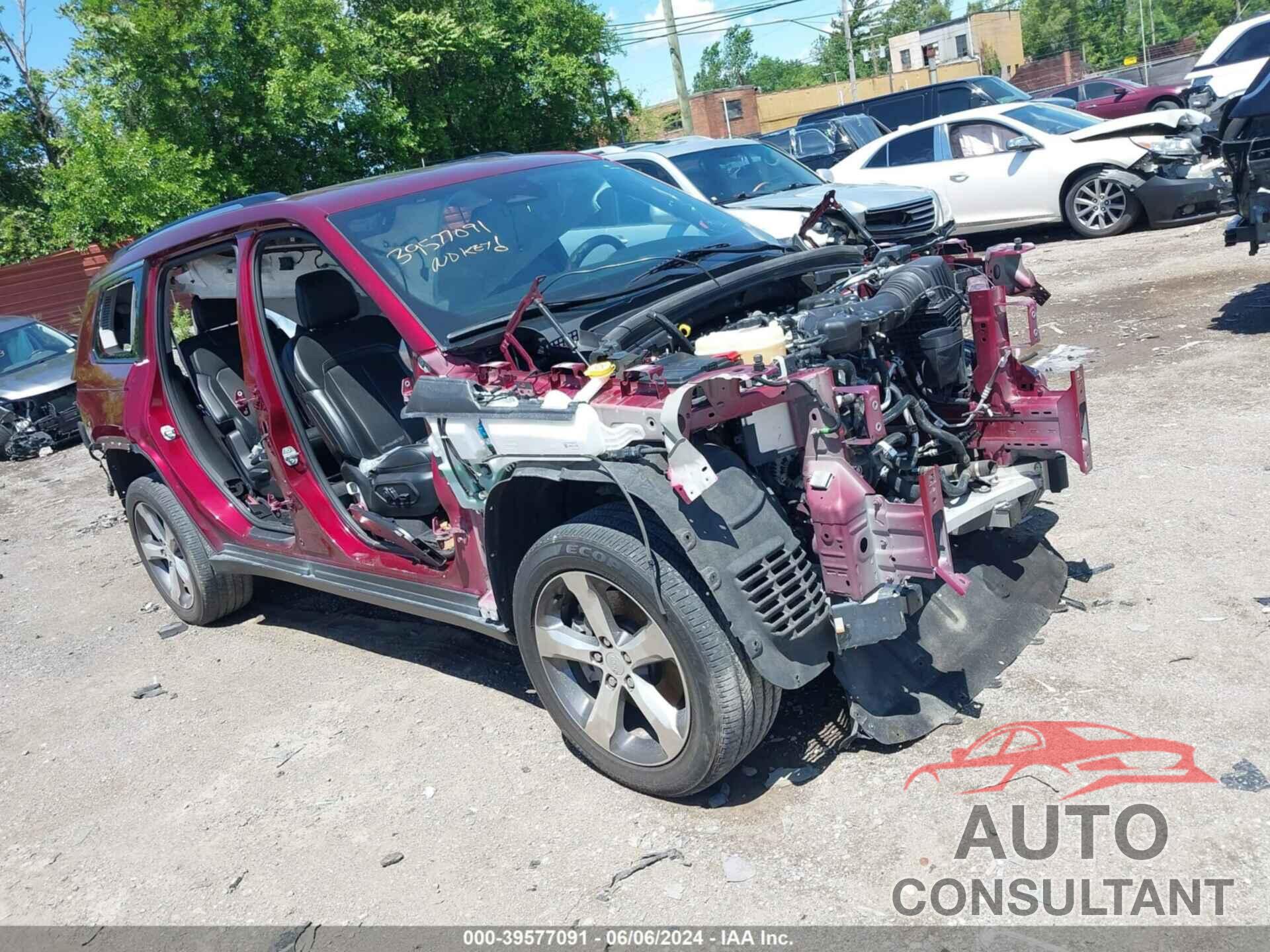 JEEP GRAND CHEROKEE L 2021 - 1C4RJKBG5M8102623