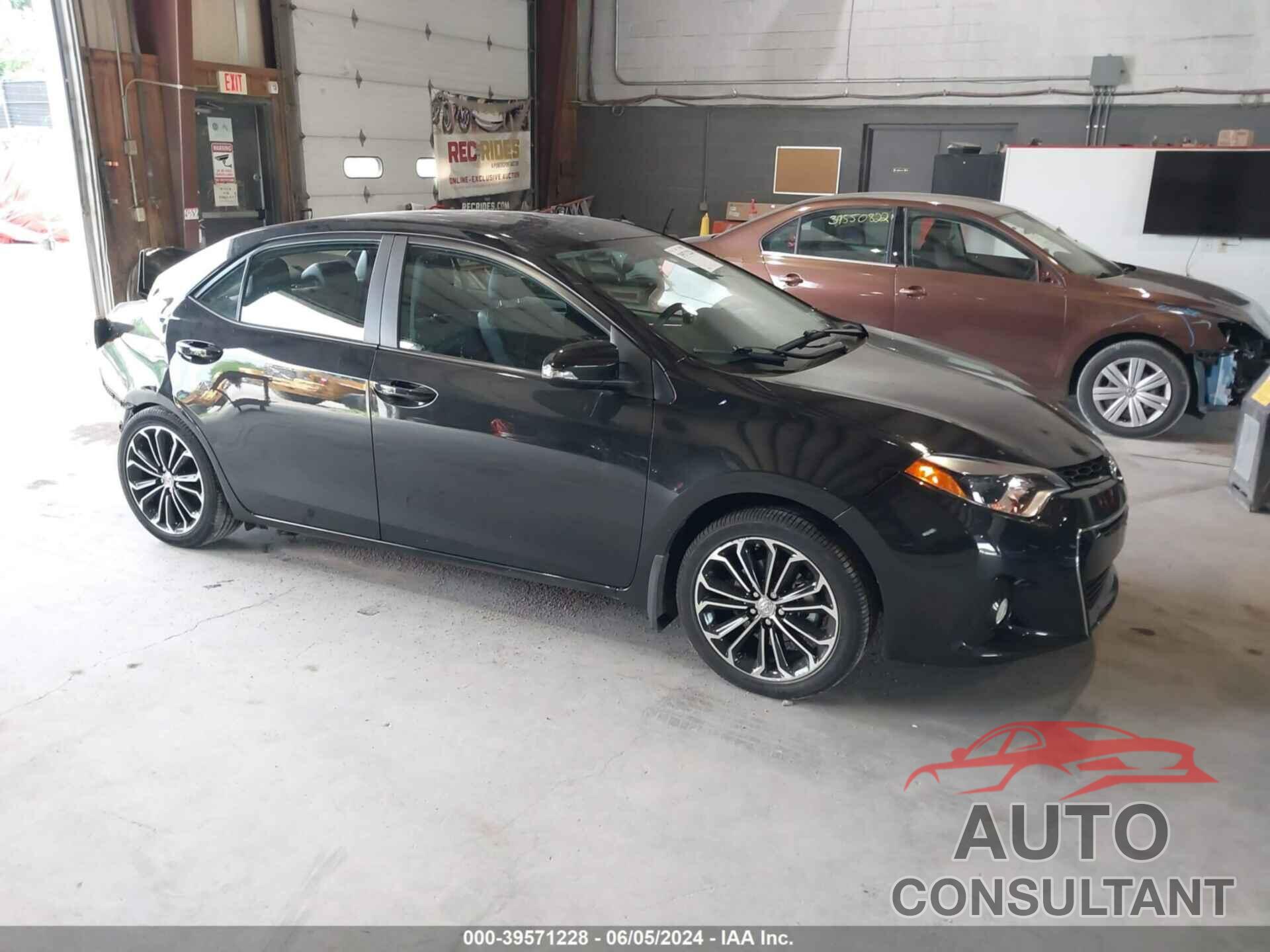 TOYOTA COROLLA 2016 - 2T1BURHE6GC540079