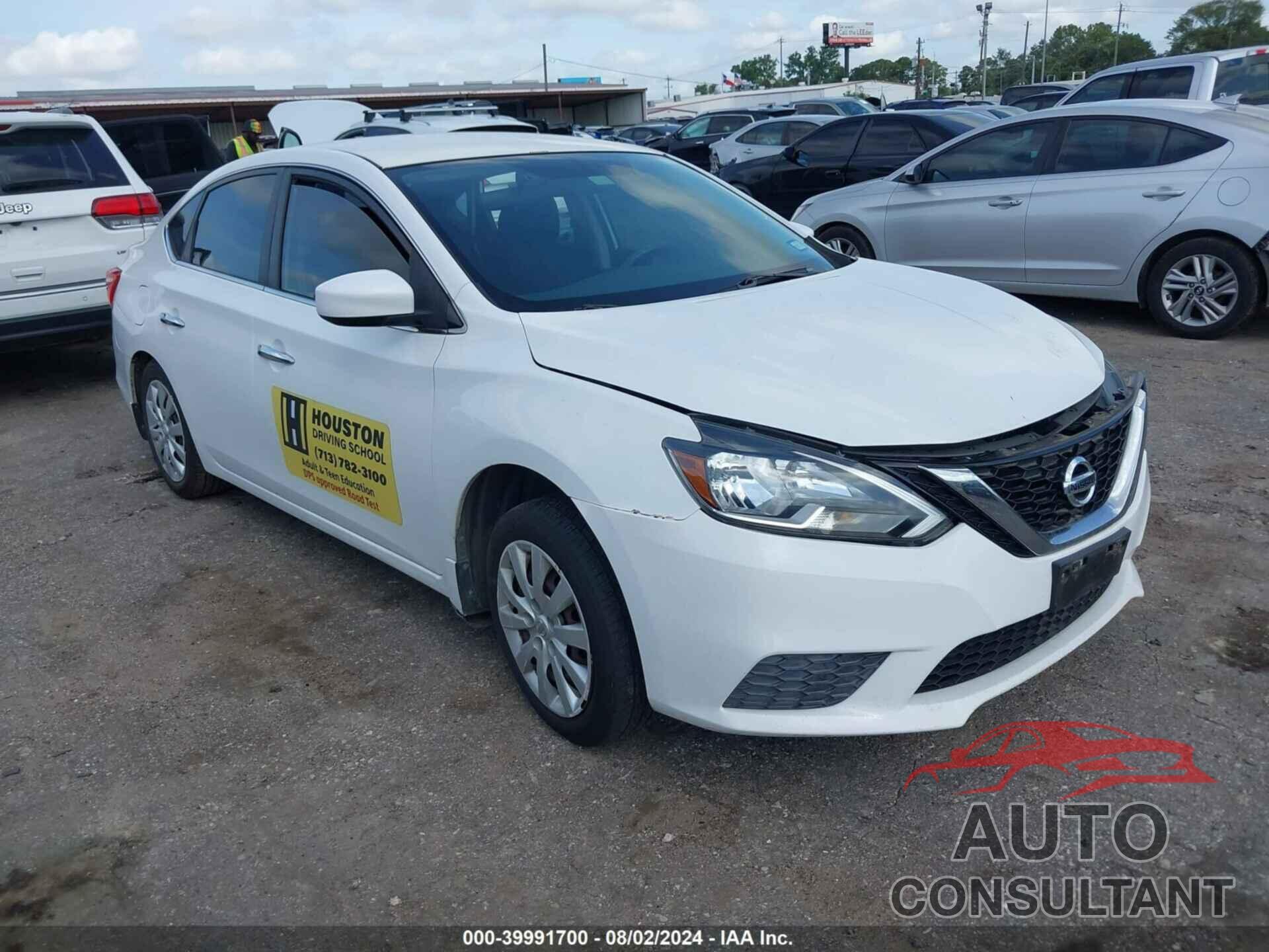 NISSAN SENTRA 2016 - 3N1AB7AP7GY229667