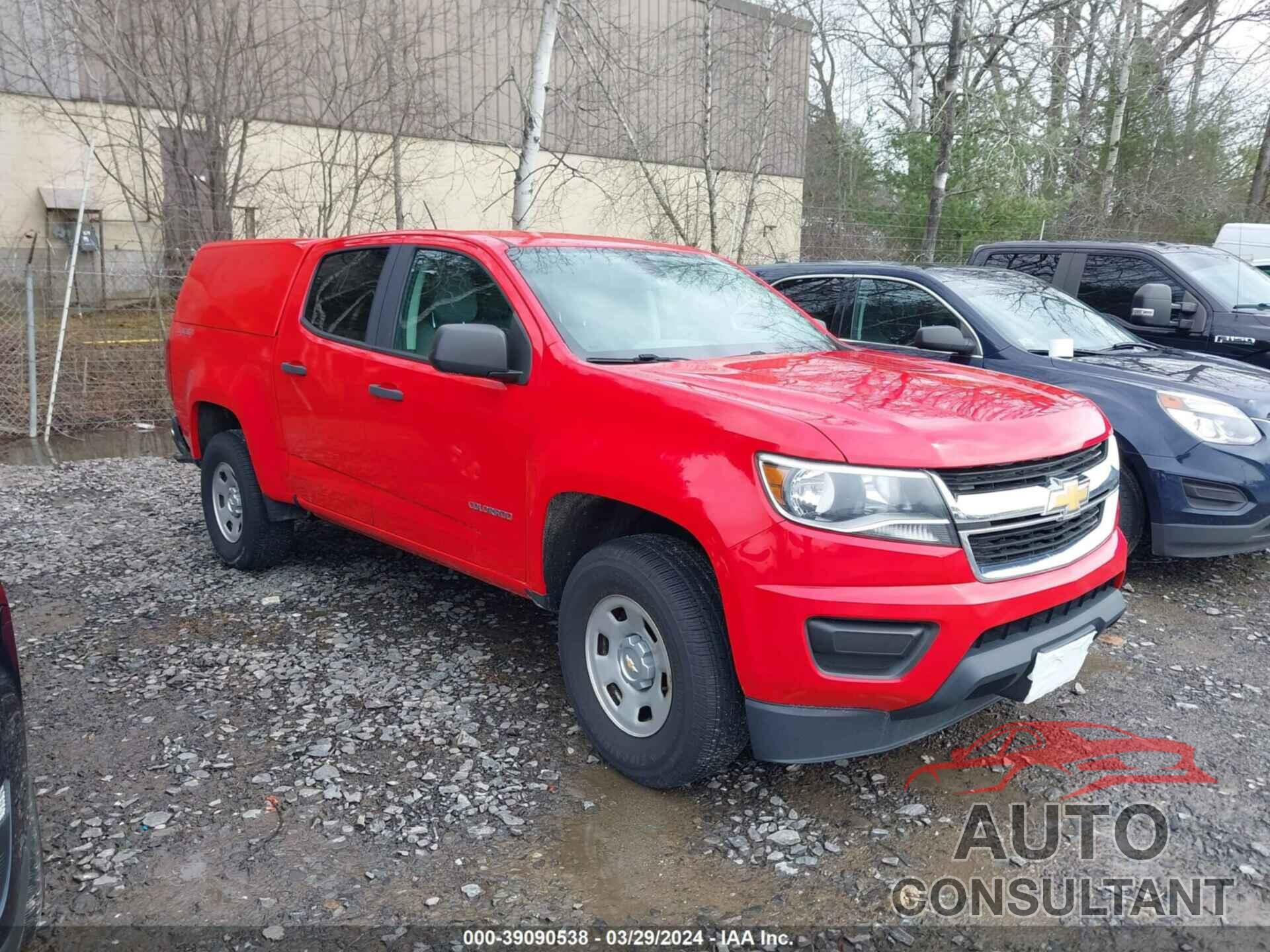 CHEVROLET COLORADO 2017 - 1GCGTBEN3H1251736