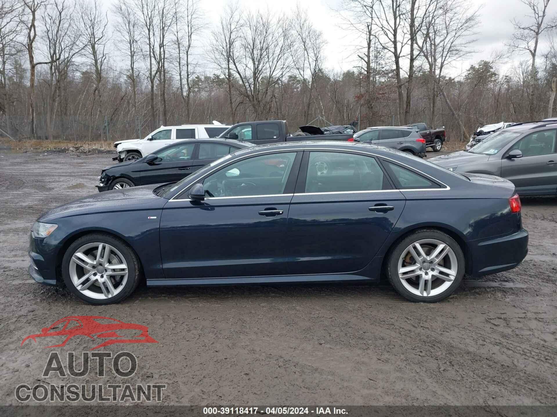 AUDI A6 2016 - WAUGFAFC8GN066200