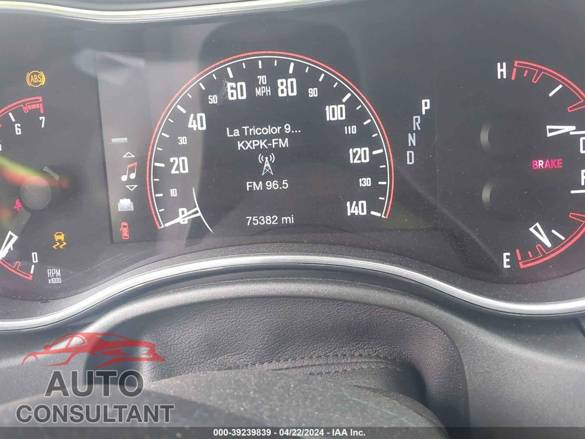 DODGE DURANGO 2020 - 1C4RDJAG7LC301705