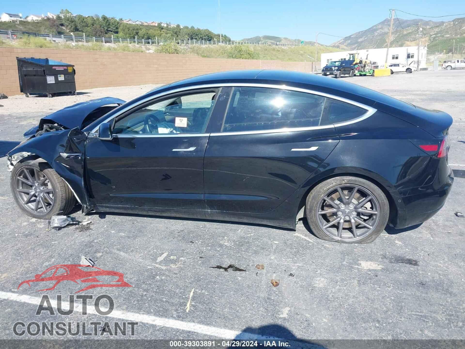 TESLA MODEL 3 2019 - 5YJ3E1EA1KF192927