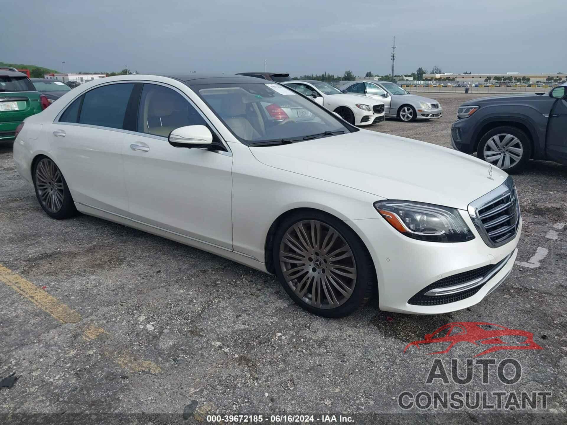 MERCEDES-BENZ S 450 2019 - WDDUG6GB5KA461642
