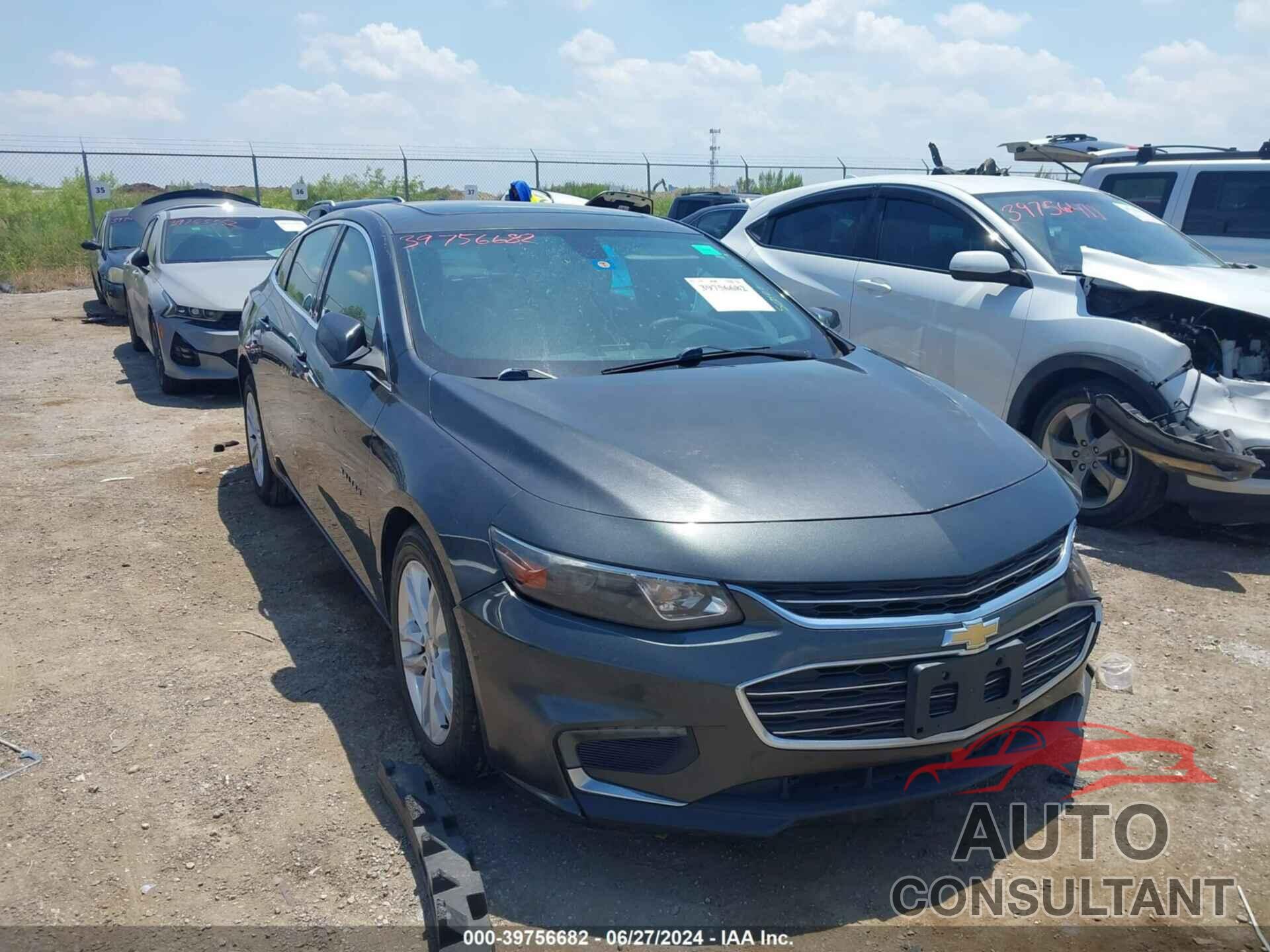 CHEVROLET MALIBU 2016 - 1G1ZE5ST9GF211422