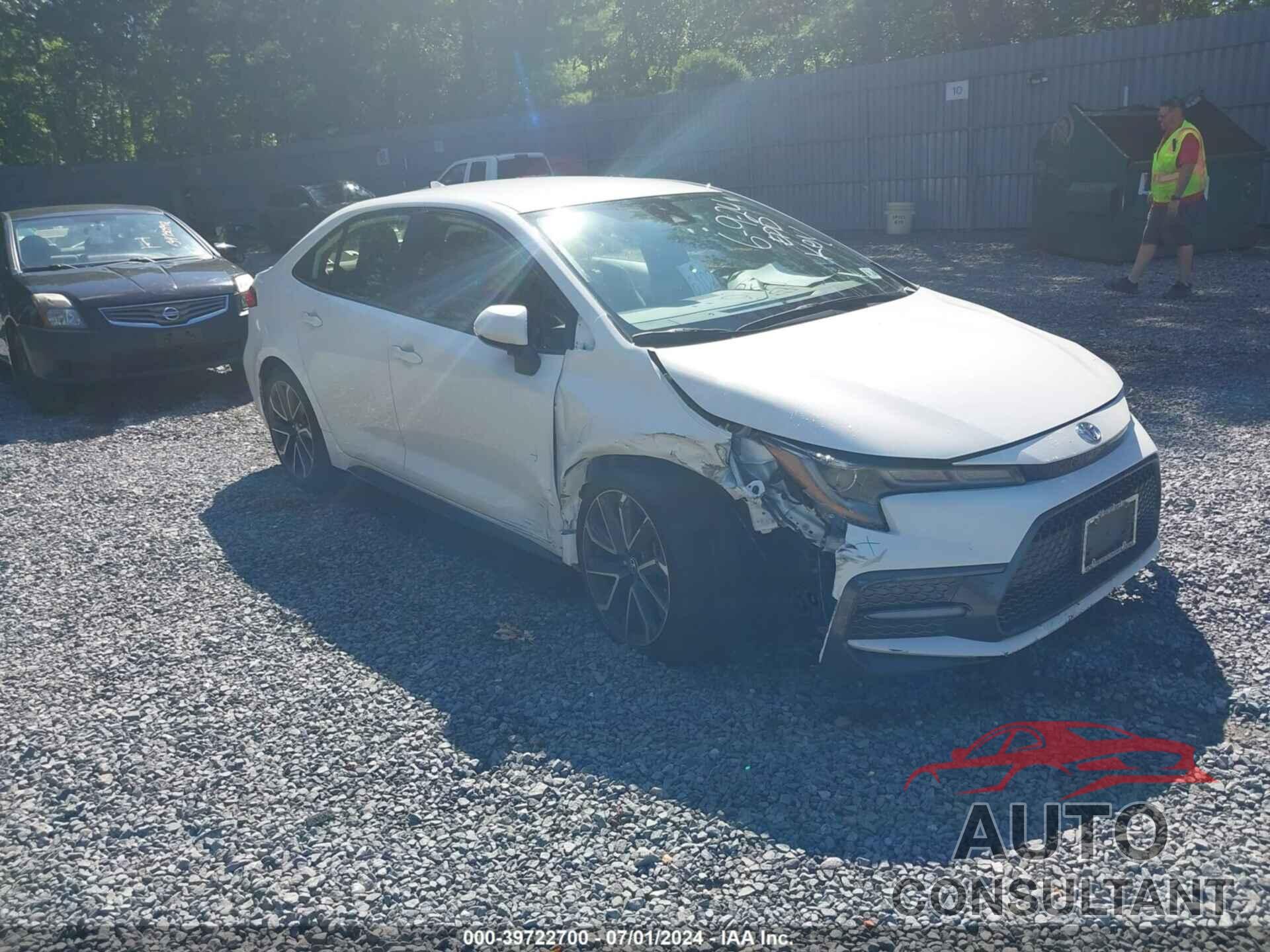 TOYOTA COROLLA 2020 - JTDS4RCE4LJ028410