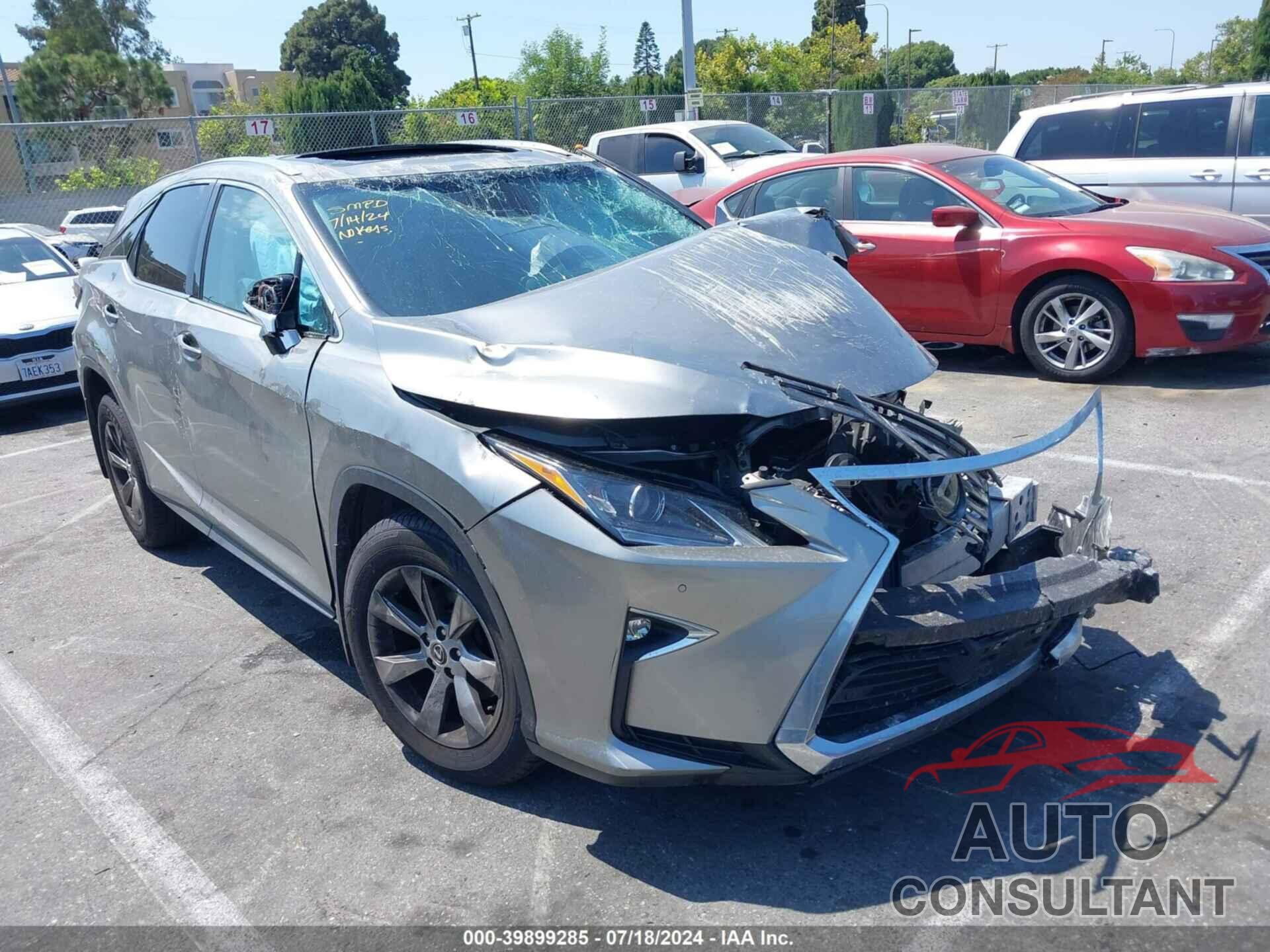 LEXUS RX 350 2019 - 2T2ZZMCA3KC137012