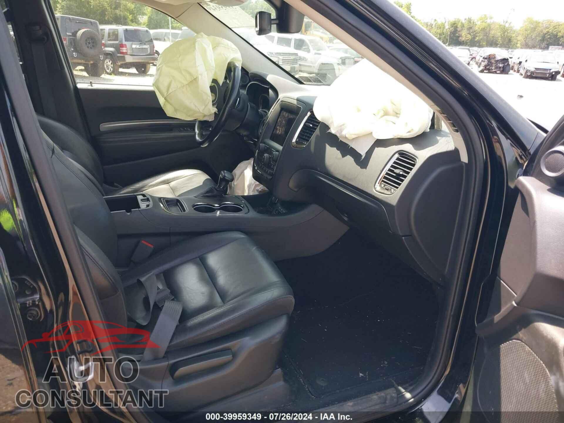 DODGE DURANGO 2019 - 1C4RDJDG5KC827891