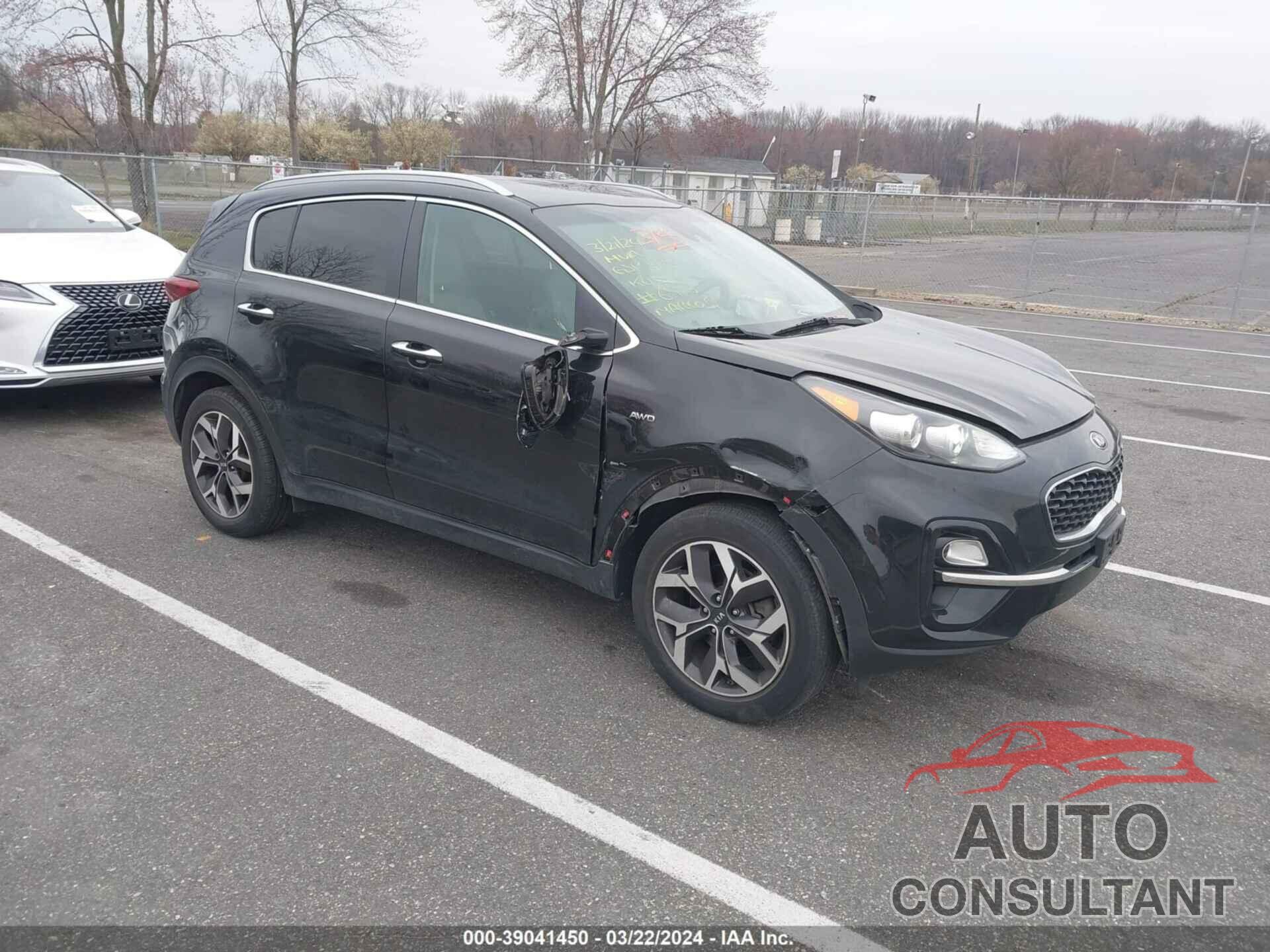 KIA SPORTAGE 2020 - KNDPNCAC3L7716476