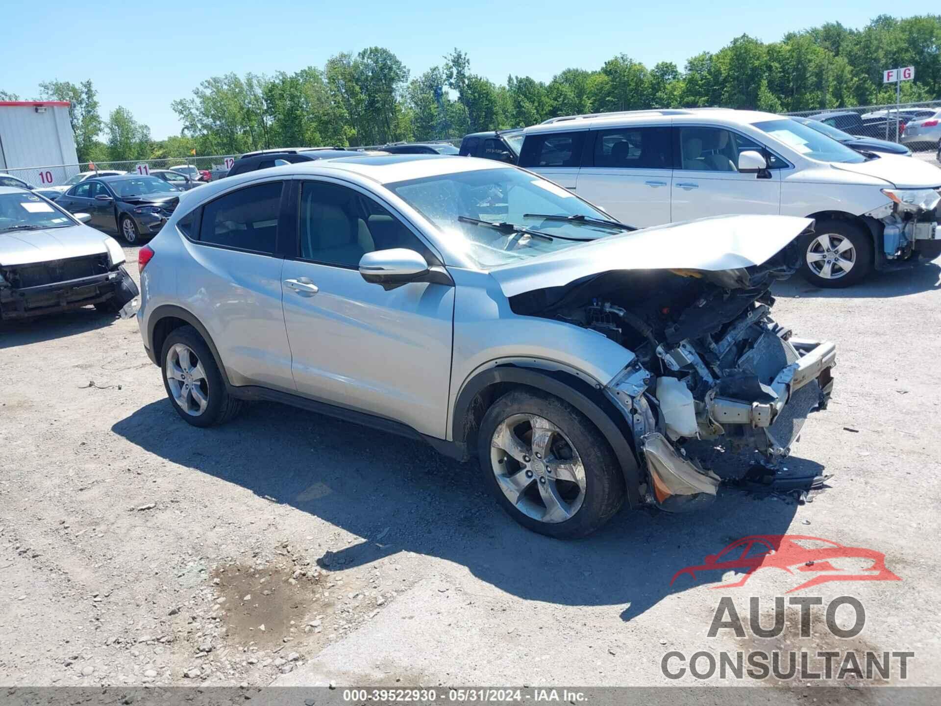 HONDA HR-V 2016 - 3CZRU6H54GM719767
