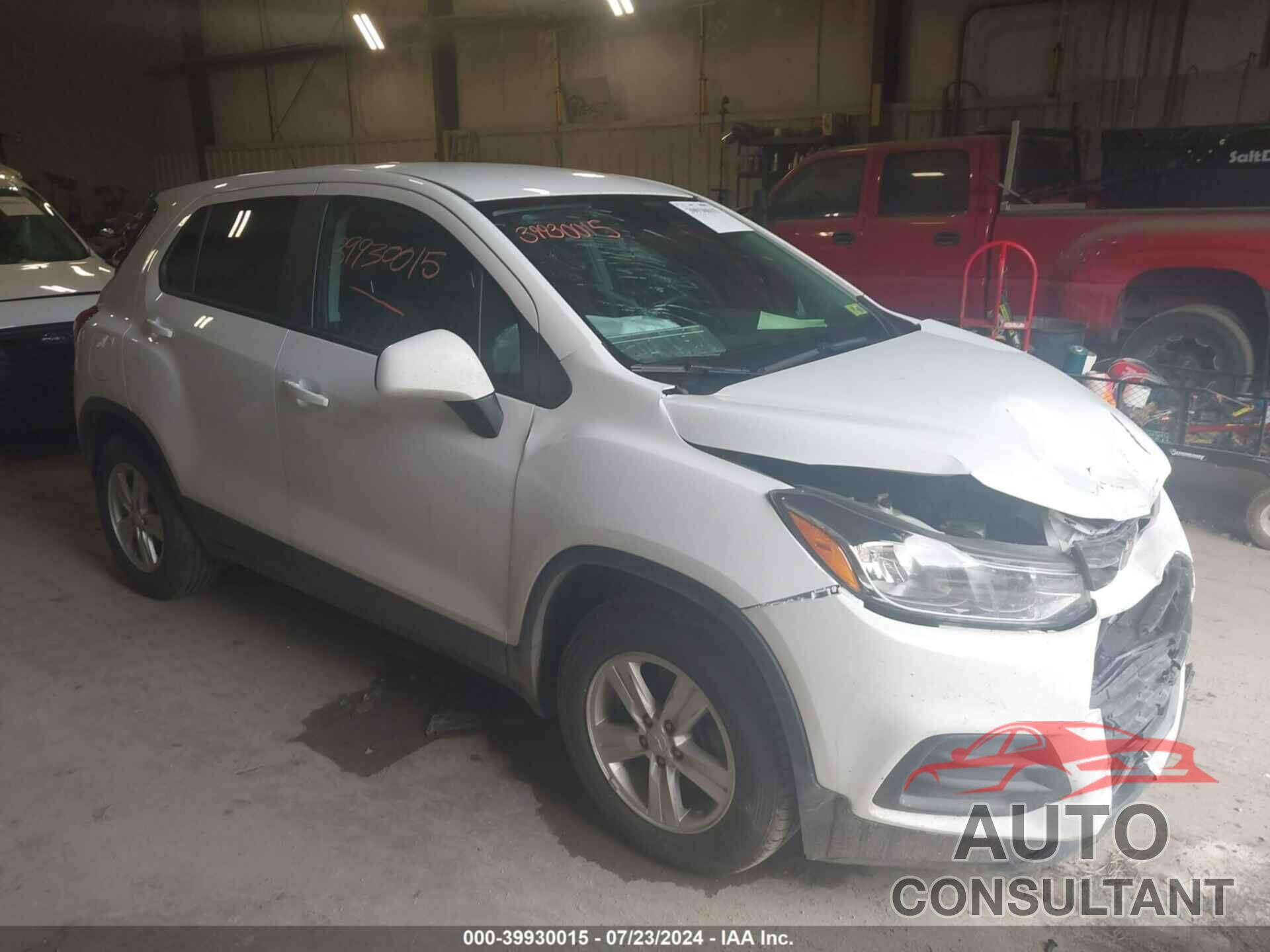 CHEVROLET TRAX 2020 - KL7CJKSB4LB318603