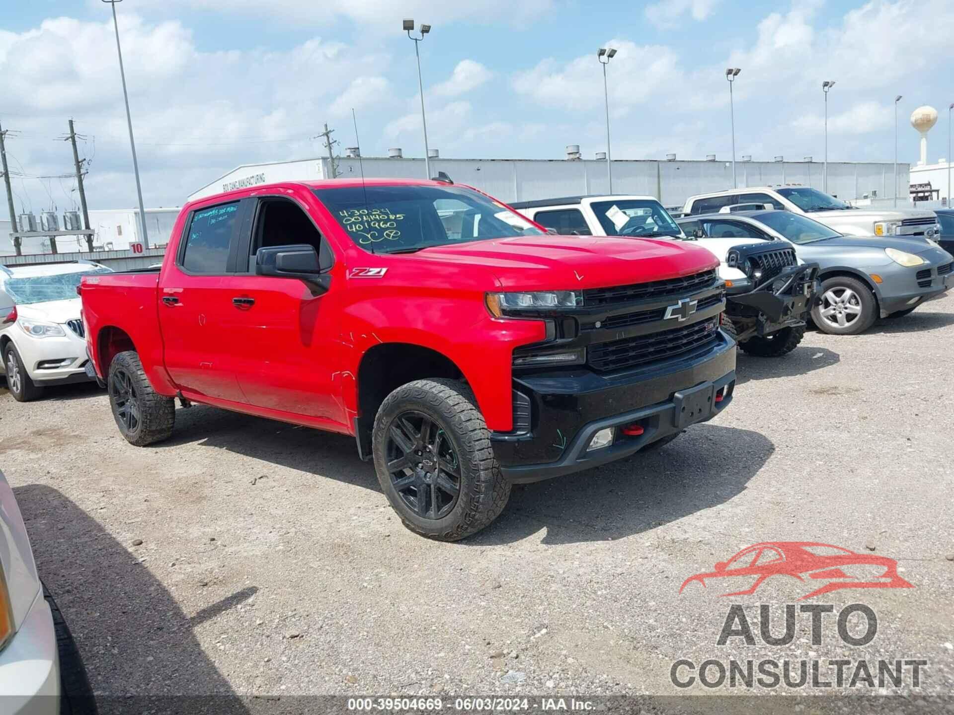 CHEVROLET SILVERADO 1500 2021 - 3GCPYFED9MG401960