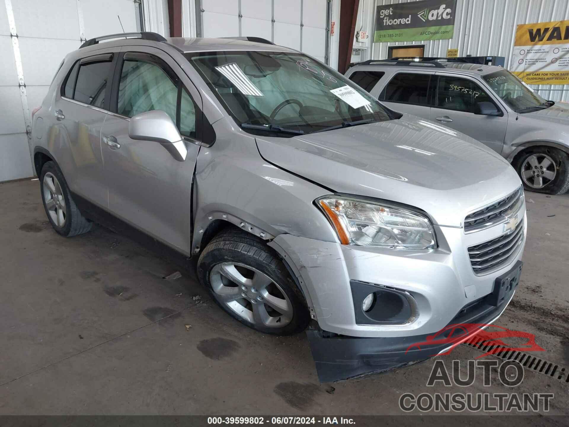 CHEVROLET TRAX 2016 - 3GNCJRSB4GL176857