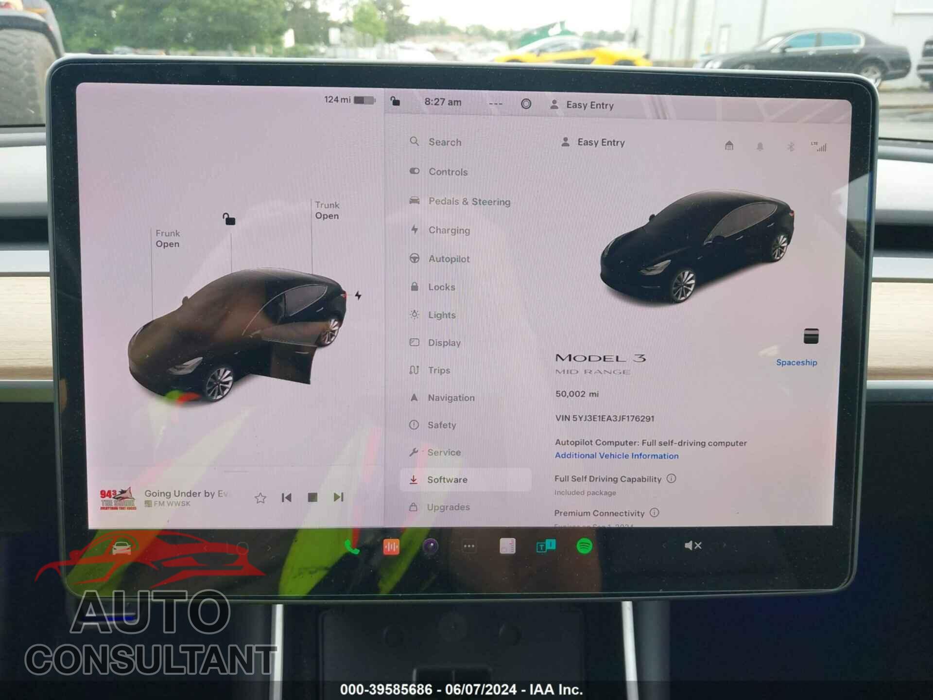 TESLA MODEL 3 2018 - 5YJ3E1EA3JF176291