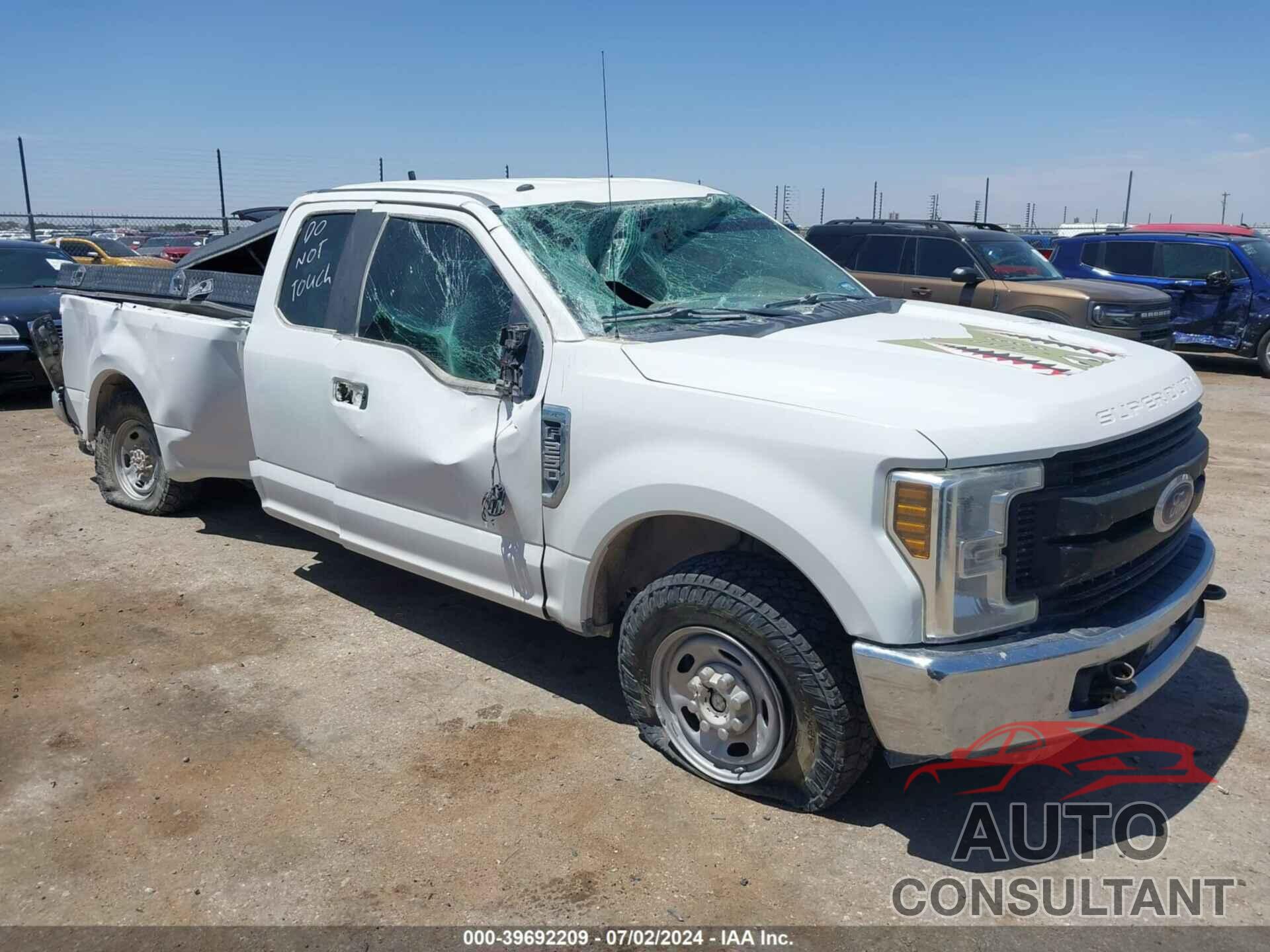 FORD F-250 2019 - 1FT7X2A67KEG72605