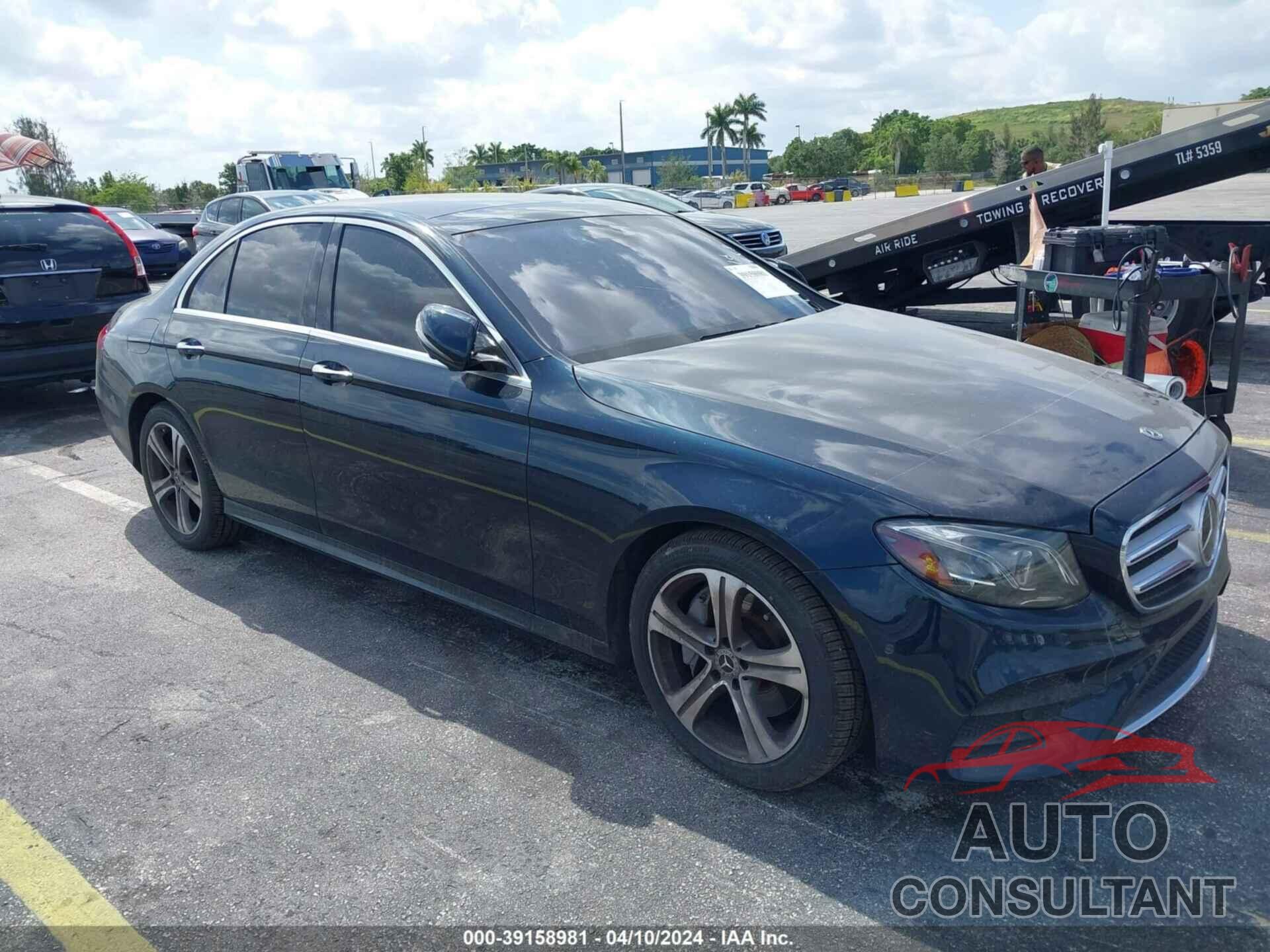 MERCEDES-BENZ E-CLASS 2018 - WDDZF4KB9JA365418