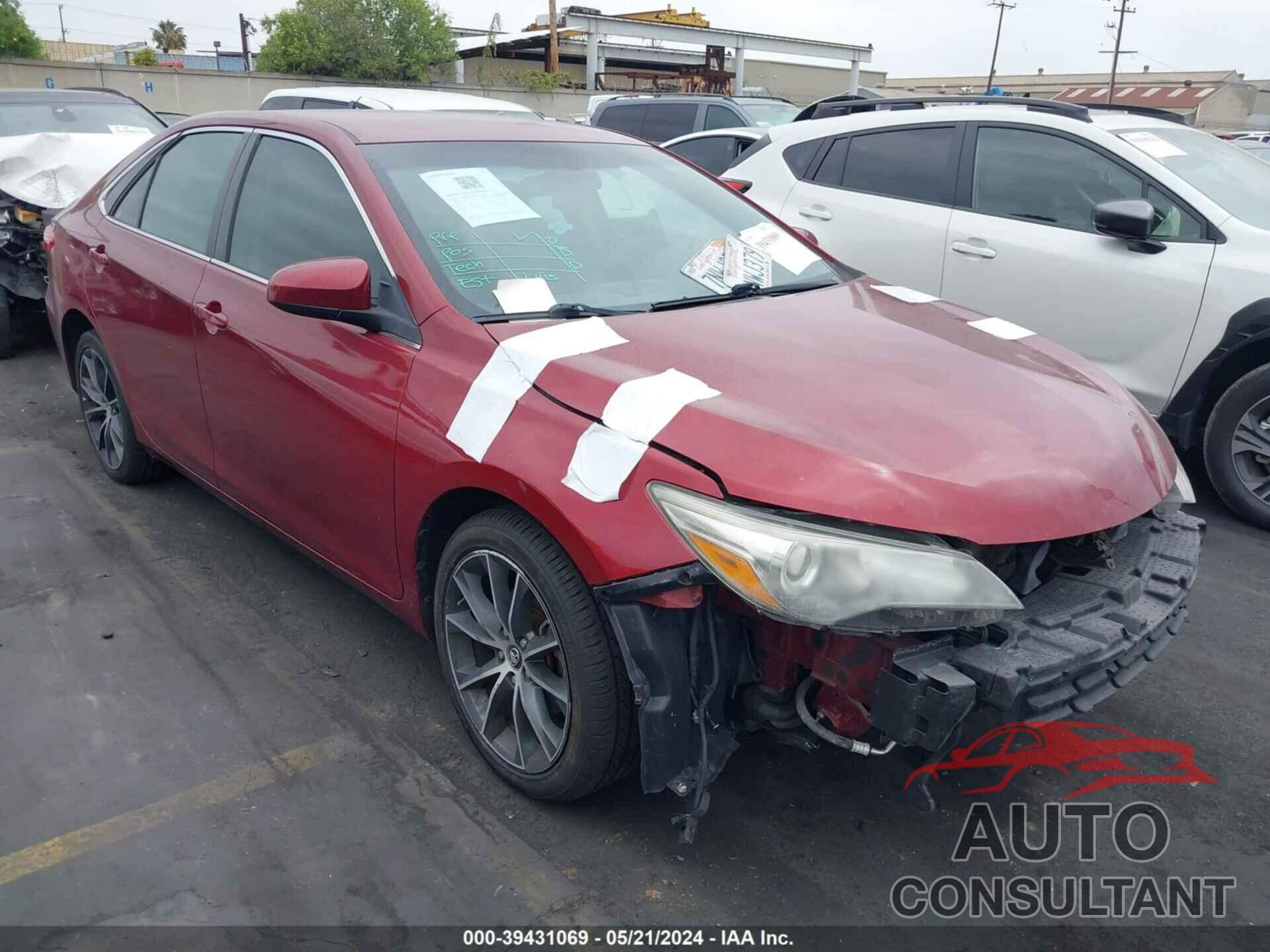 TOYOTA CAMRY 2016 - 4T1BF1FK9GU506768
