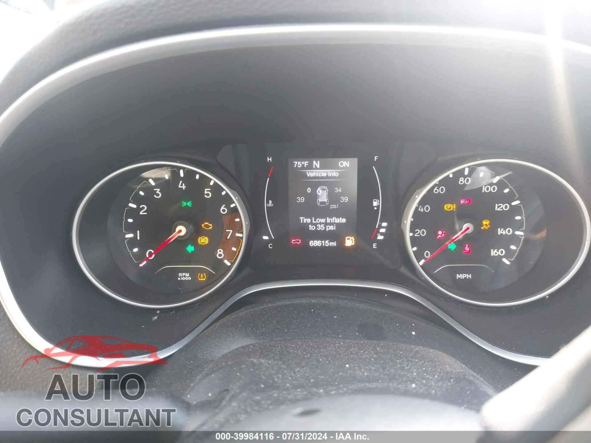 JEEP COMPASS 2021 - 3C4NJCBB7MT592170