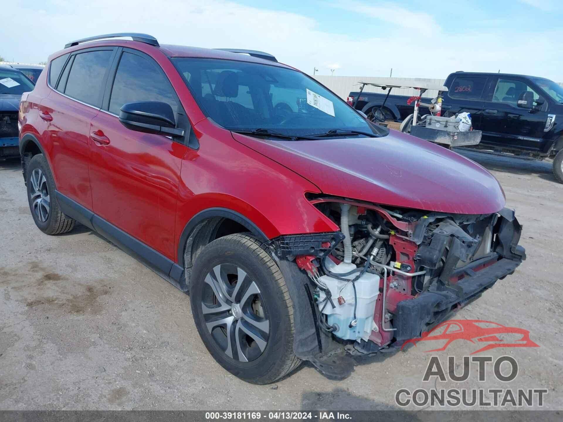 TOYOTA RAV4 2017 - JTMZFREV1HJ122080