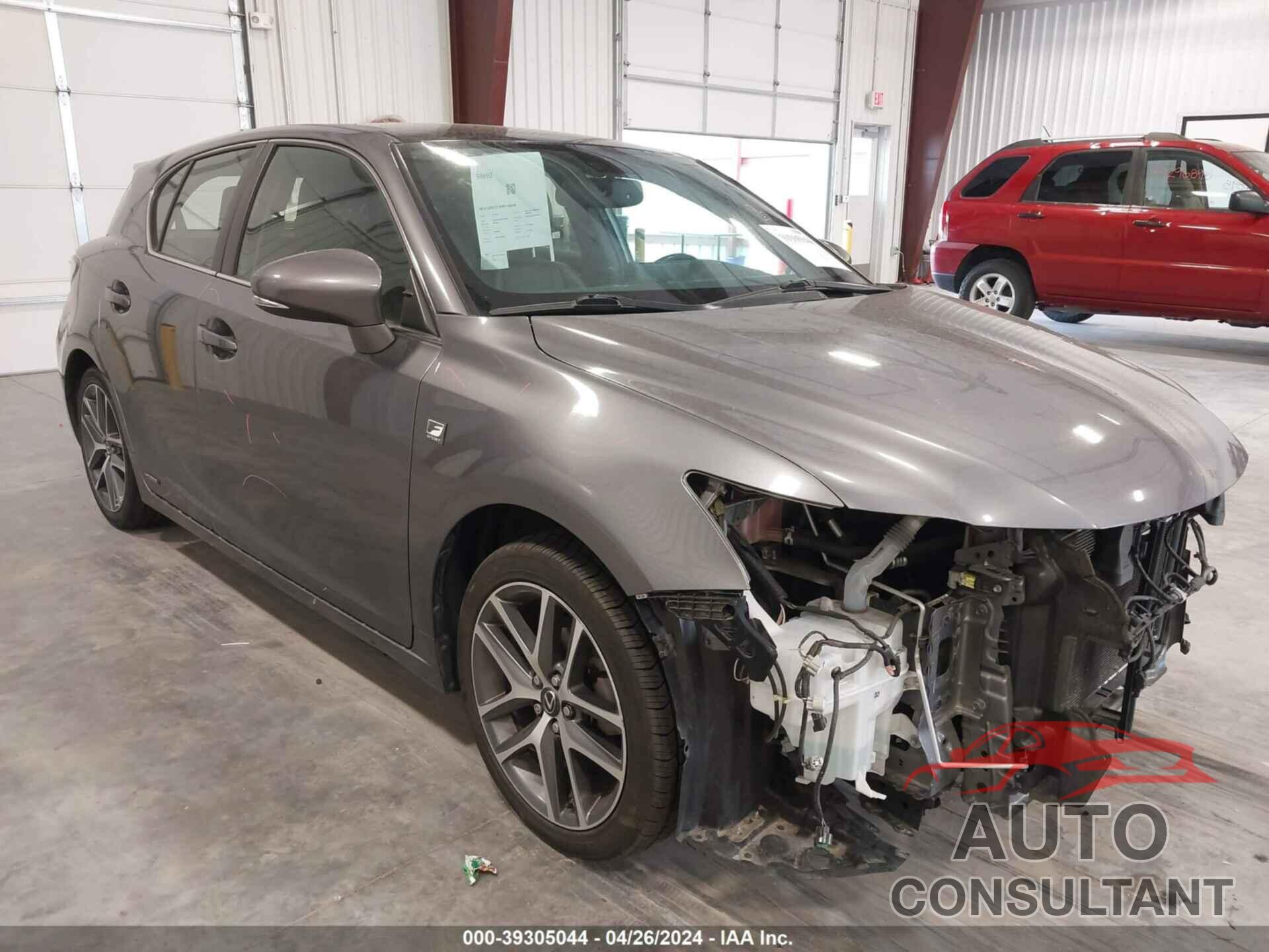 LEXUS CT 200H 2016 - JTHKD5BH3G2254585