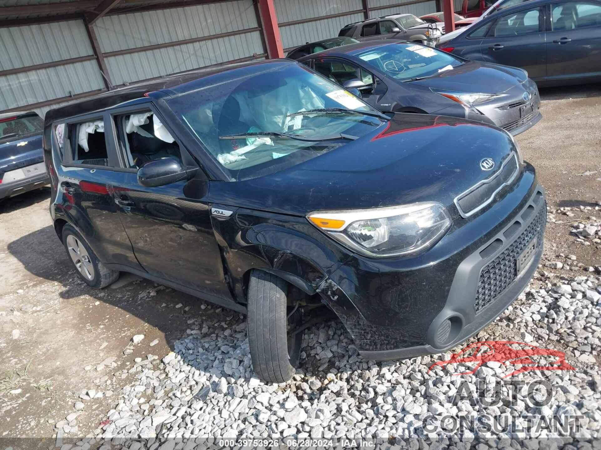 KIA SOUL 2015 - KNDJN2A29F7764351