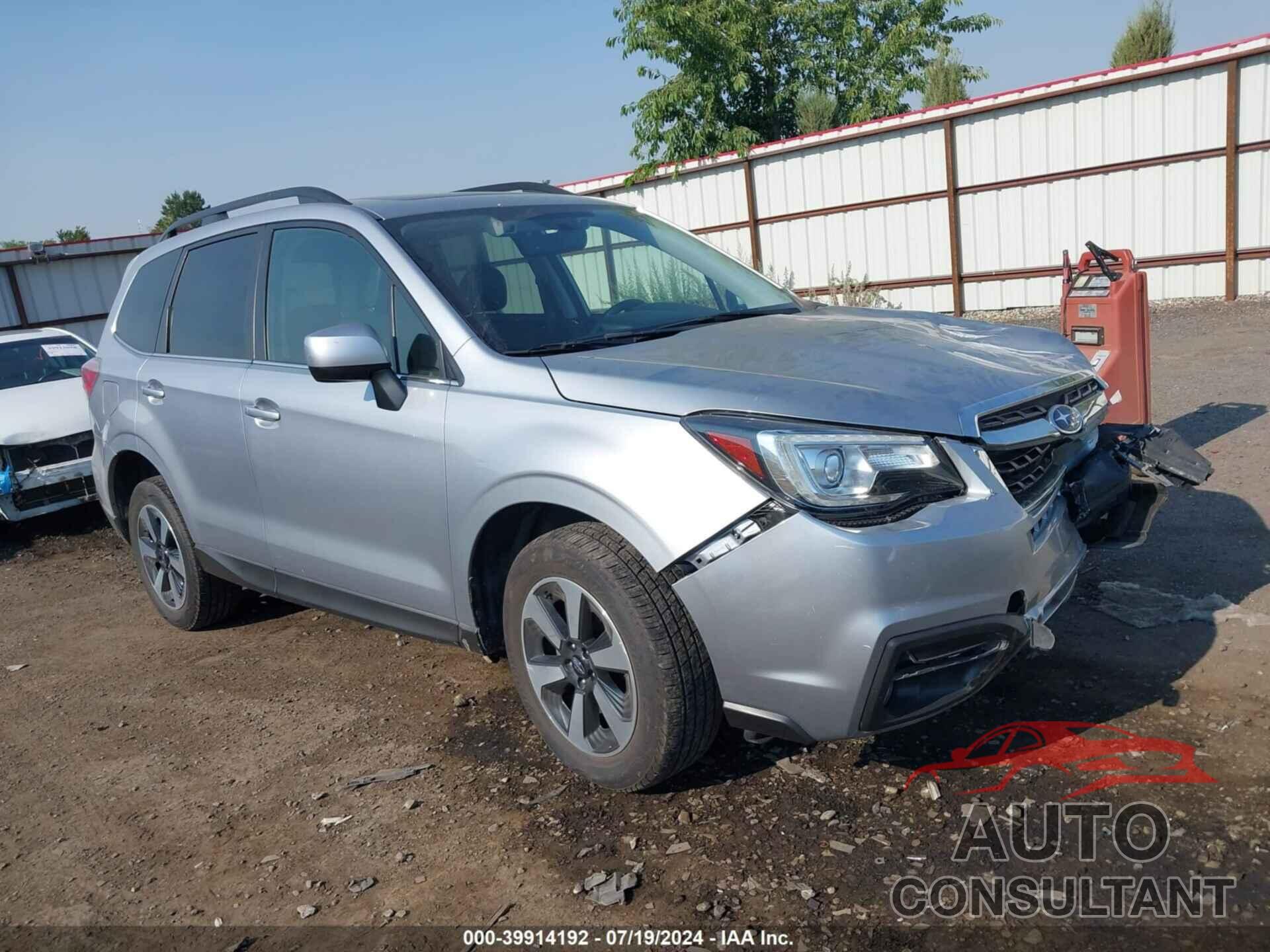 SUBARU FORESTER 2018 - JF2SJARC5JH461093