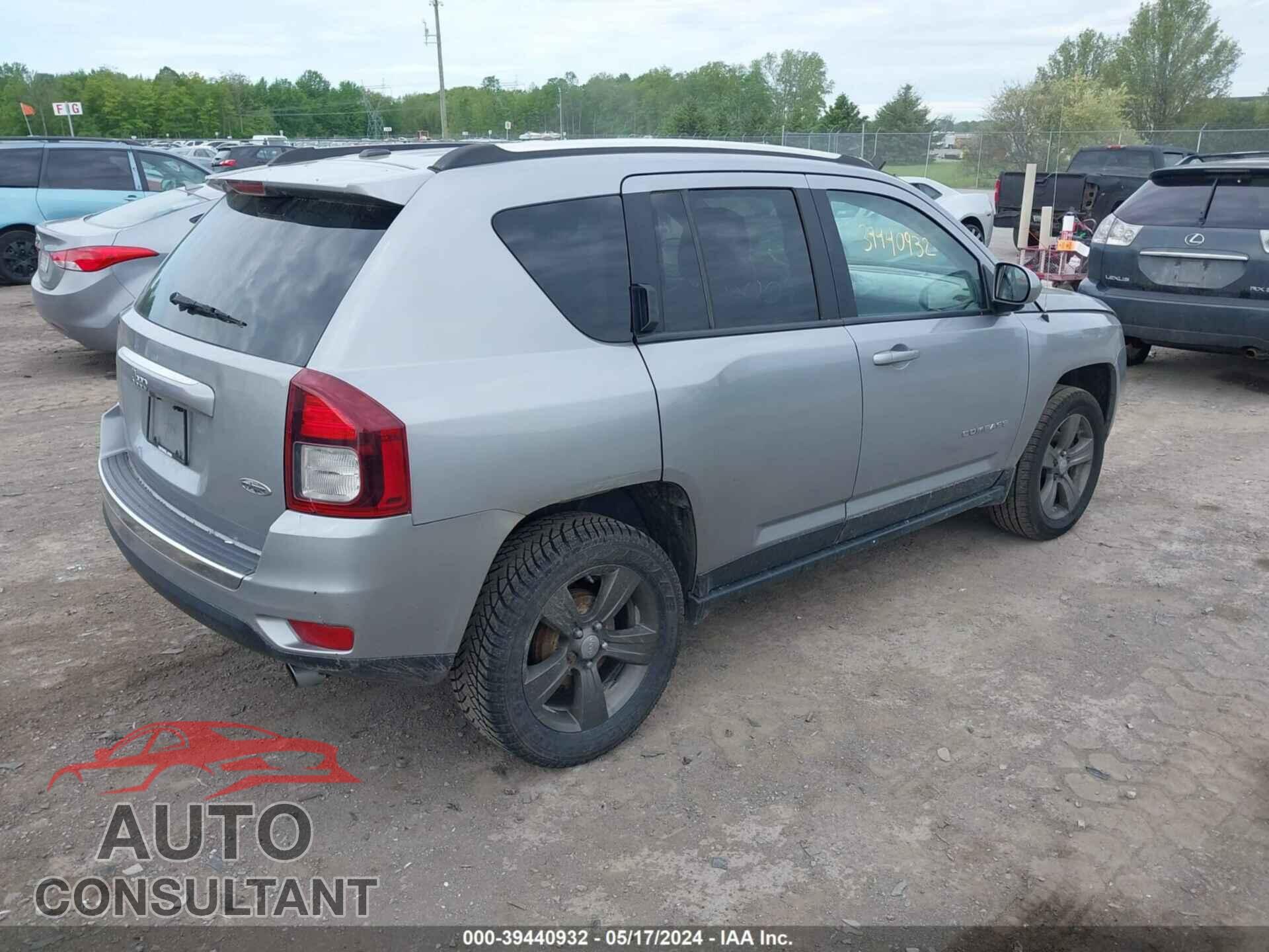 JEEP COMPASS 2017 - 1C4NJCEA9HD150697