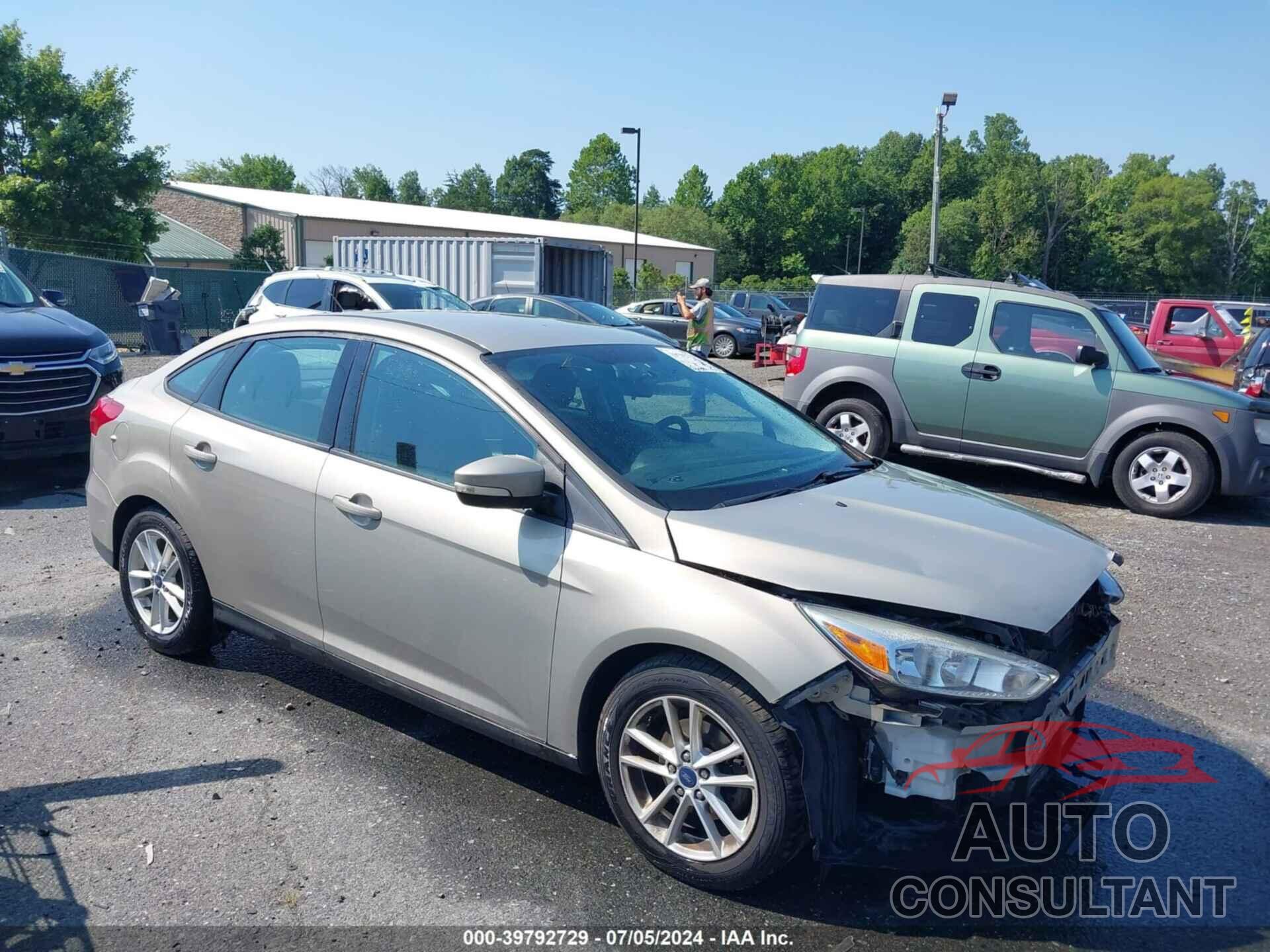 FORD FOCUS 2016 - 1FADP3F28GL357254