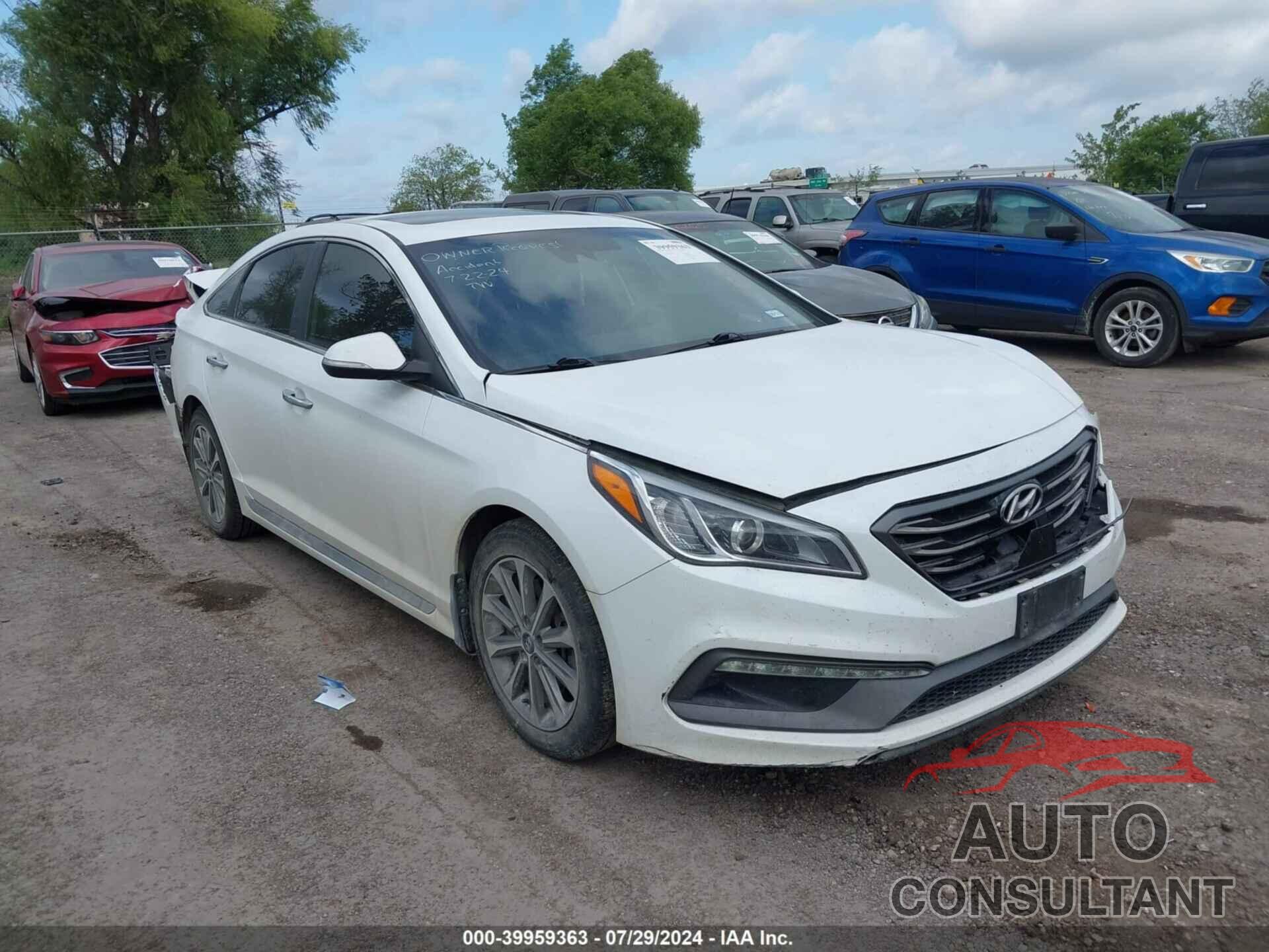 HYUNDAI SONATA 2017 - 5NPE34AF9HH527184