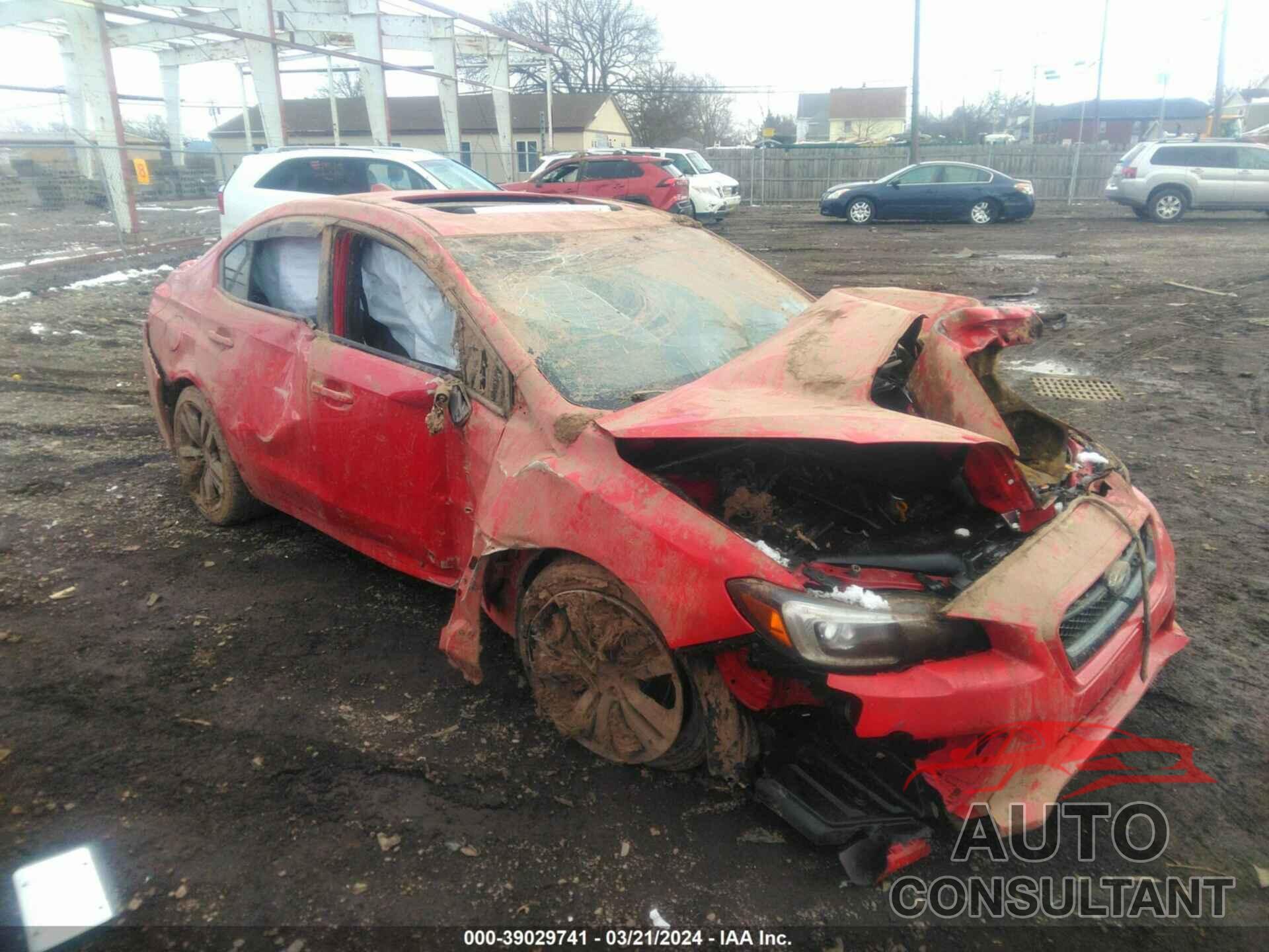 SUBARU WRX 2016 - JF1VA1J60G9808680