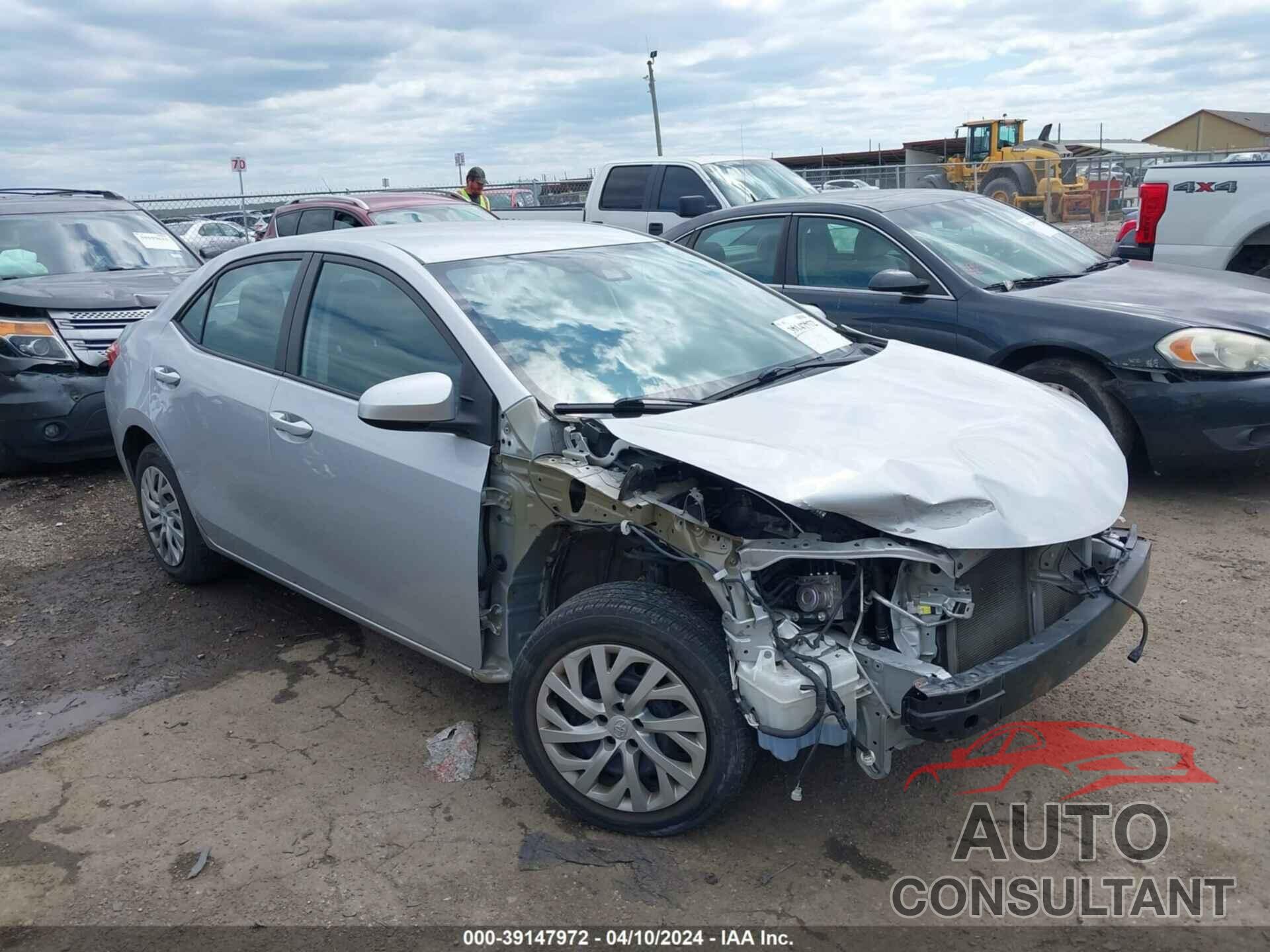 TOYOTA COROLLA 2018 - 2T1BURHE6JC971822